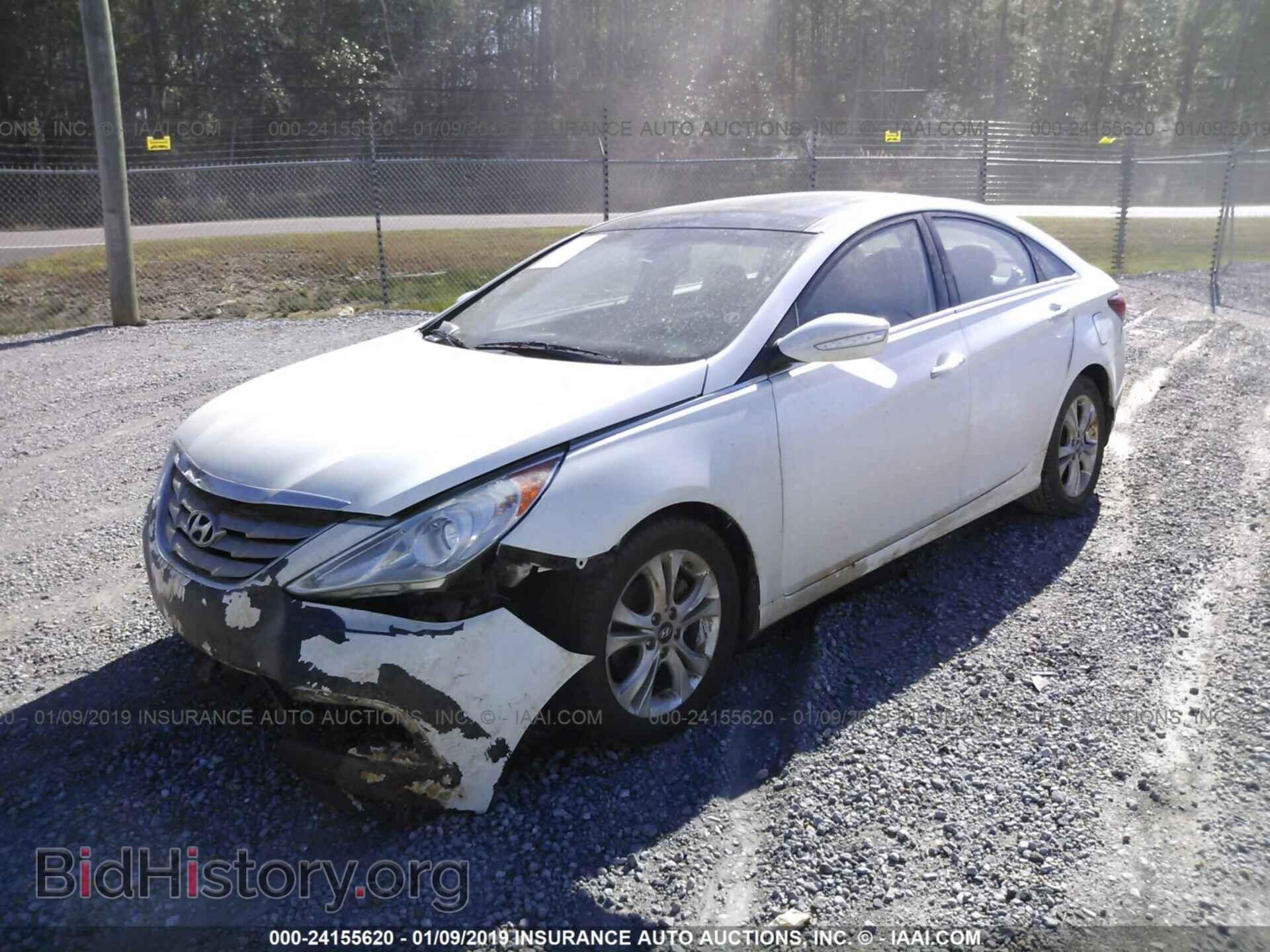 2012 HYUNDAI SONATA - VIN: 5NPEC4AC9CH455062 - Фото 2
