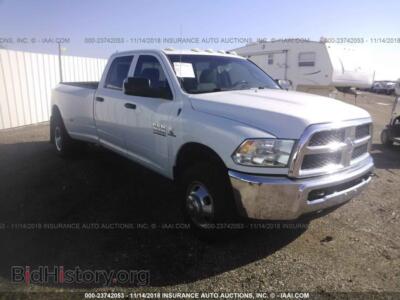 2014 RAM 3500, белый — VIN 3C63RRGL5EG317256, IAAI