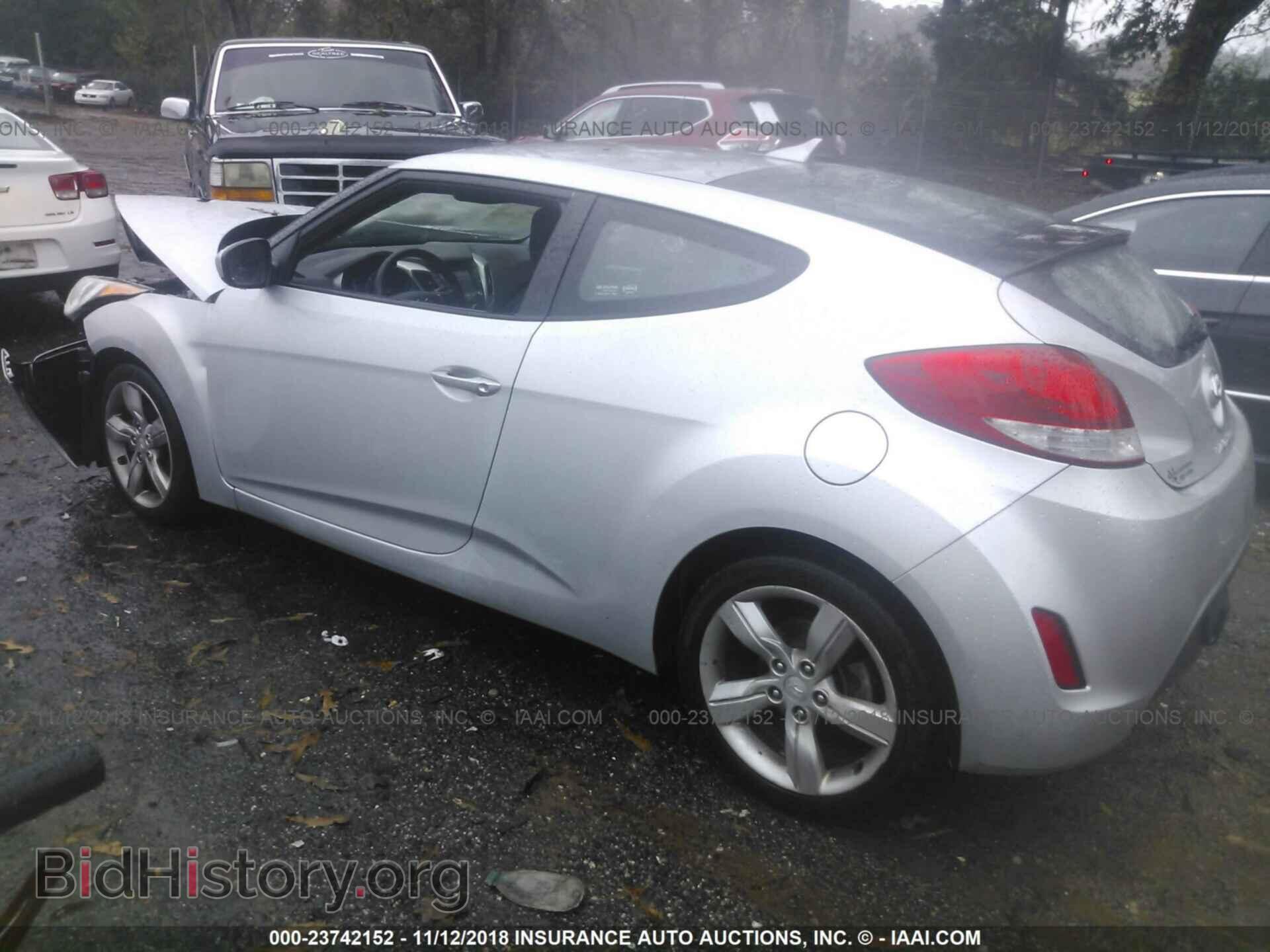 2013 HYUNDAI VELOSTER - VIN: KMHTC6AD9DU112167 - Фото 3