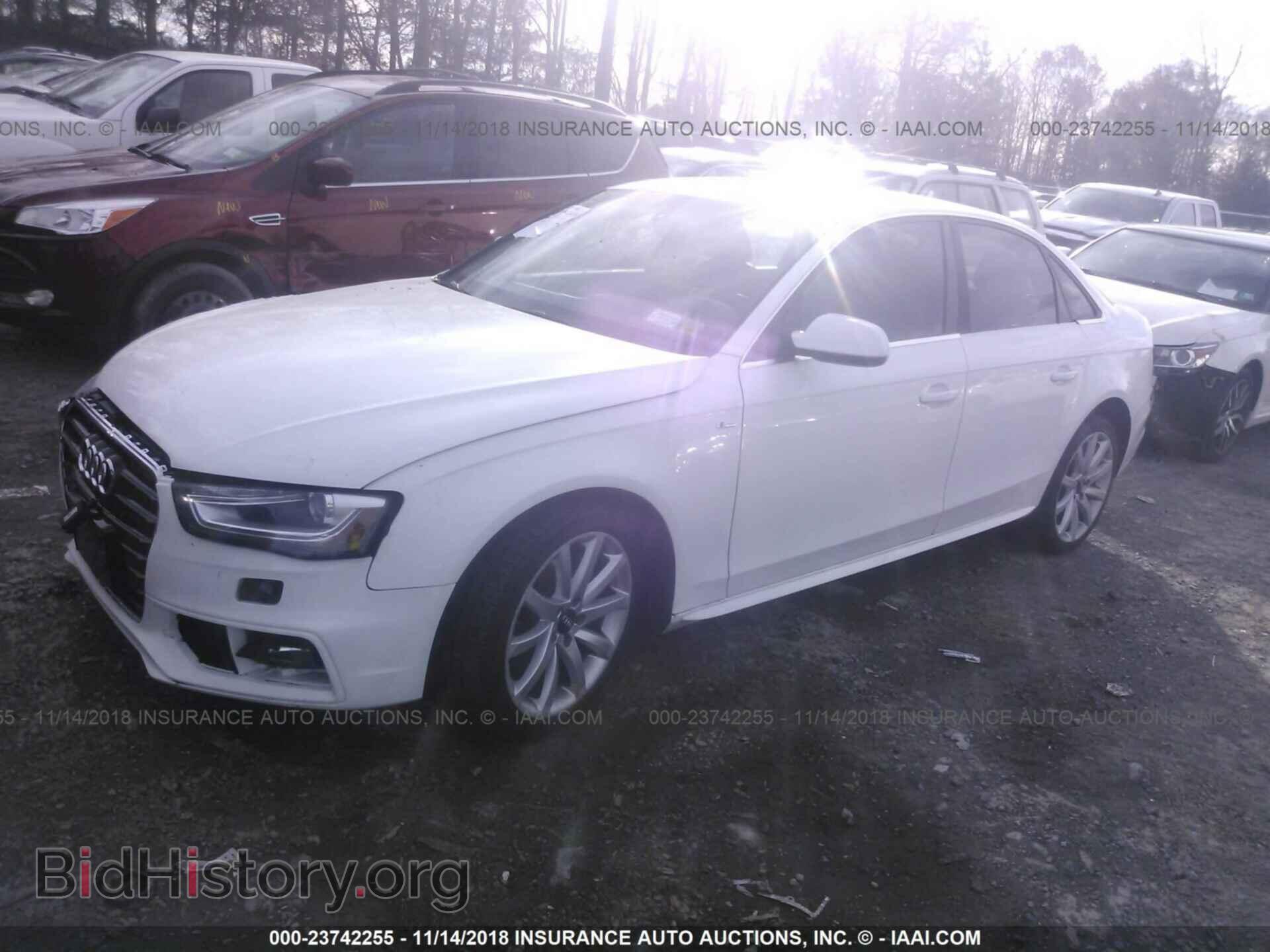 2014 AUDI A4 - VIN: WAUBFAFL8EA126653 - Photo 2