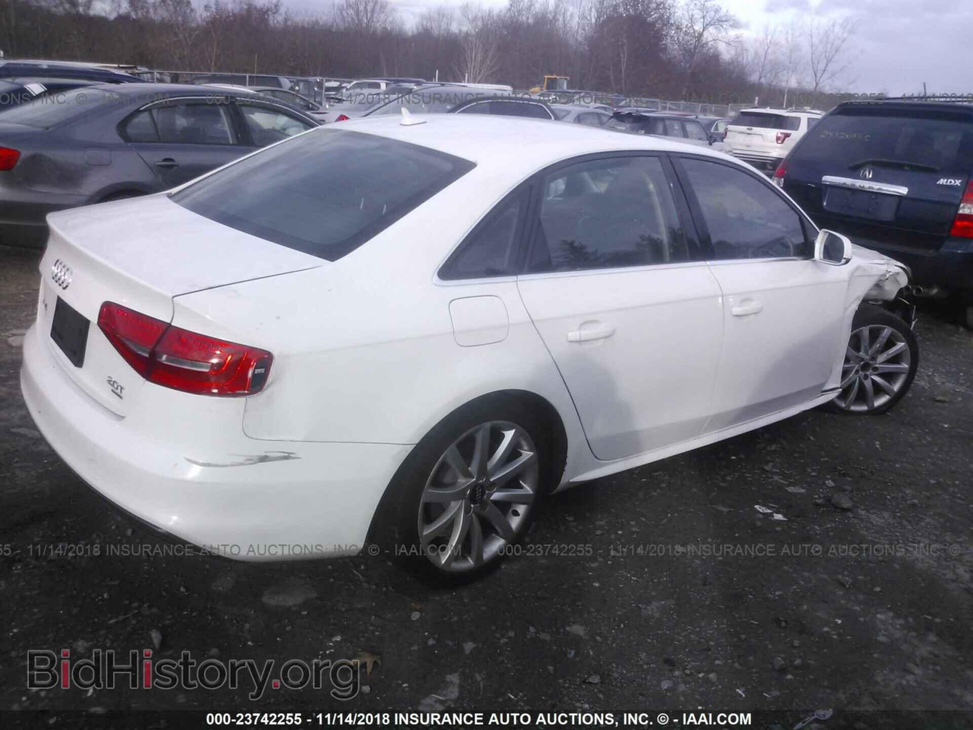2014 AUDI A4 - VIN: WAUBFAFL8EA126653 - Photo 4