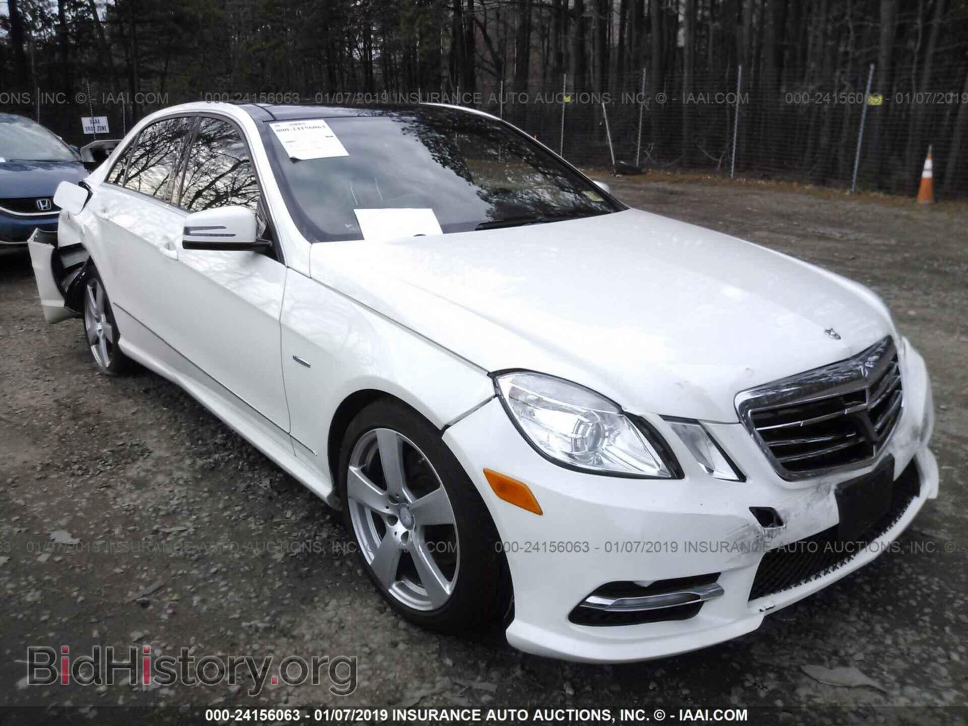 Photo WDDHF5KB8CA641799 - MERCEDES-BENZ E 2012
