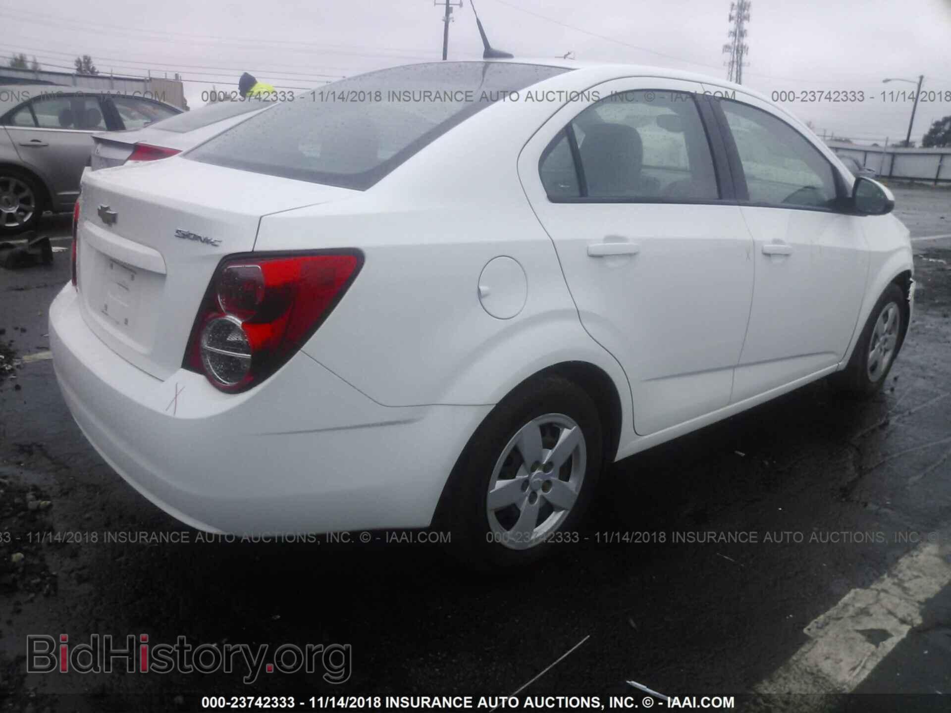 2013 CHEVROLET SONIC - VIN: 1G1JA5SH8D4100968 - Фото 4