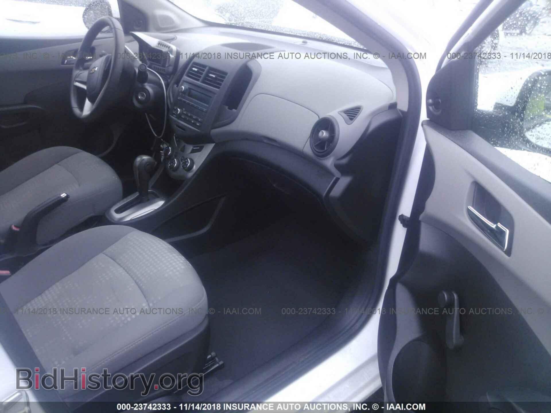2013 CHEVROLET SONIC - VIN: 1G1JA5SH8D4100968 - Фото 5