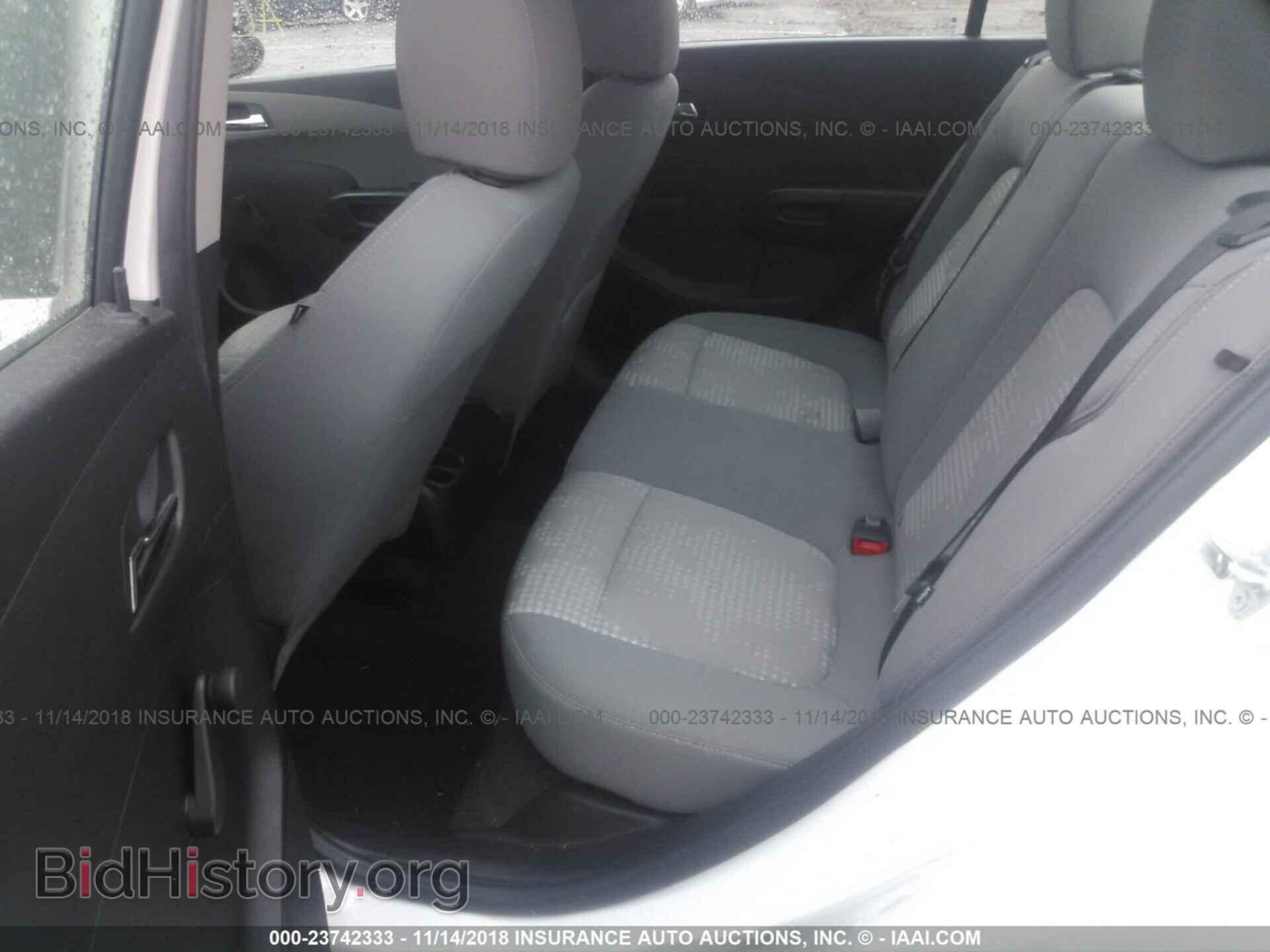 2013 CHEVROLET SONIC - VIN: 1G1JA5SH8D4100968 - Фото 8