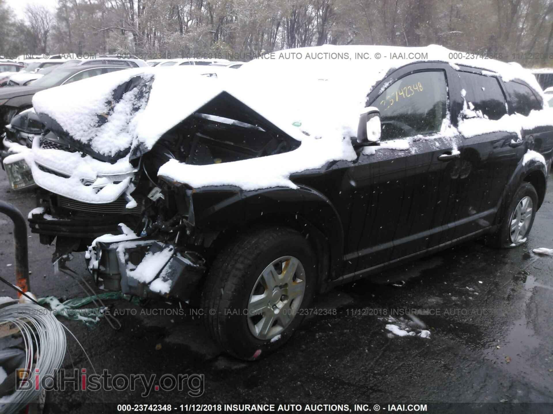 2012 DODGE JOURNEY - VIN: 3C4PDCAB5CT176537 - Фото 2