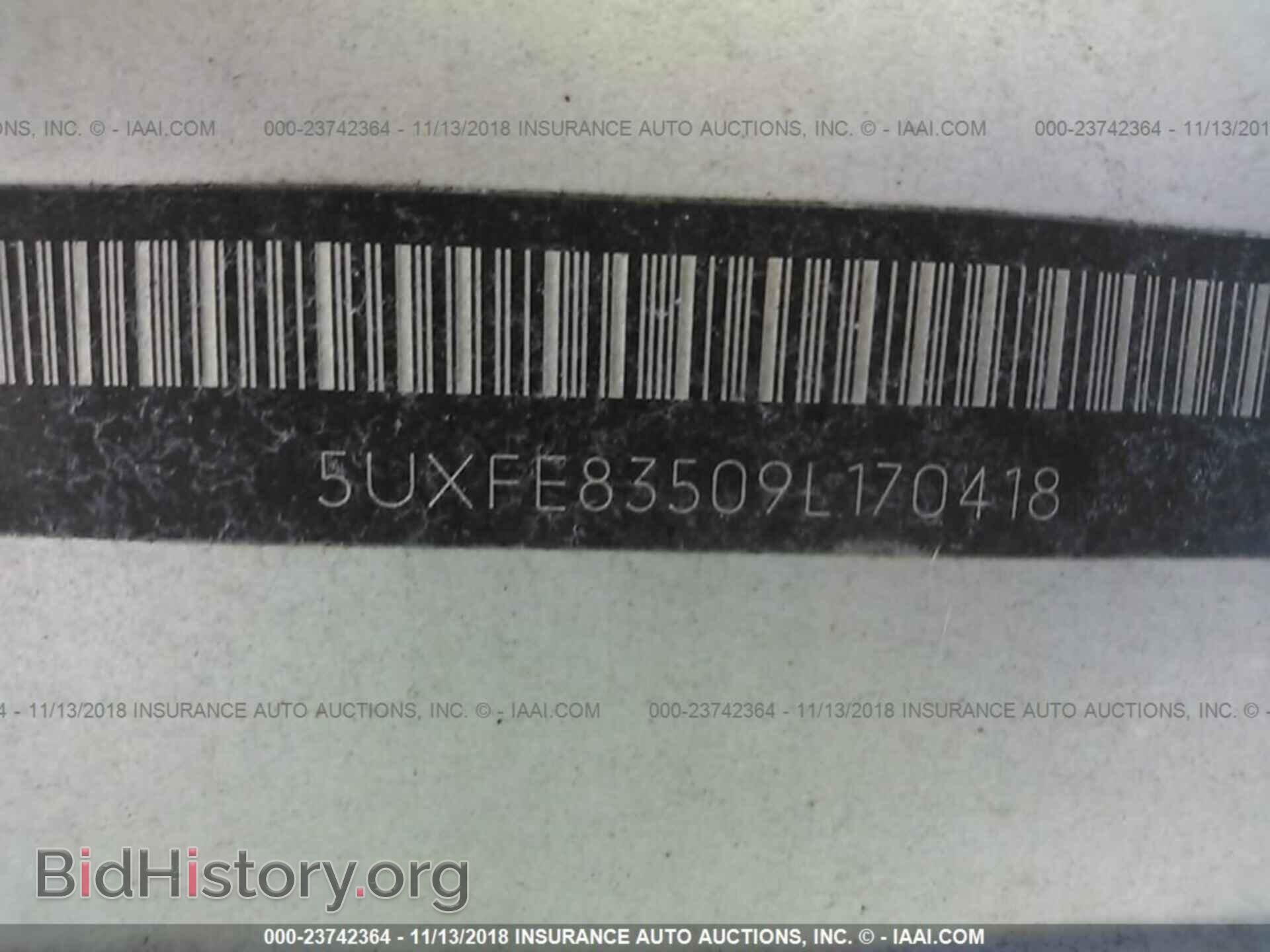 2009 BMW X5 - VIN: 5UXFE83509L170418 - Фото 9
