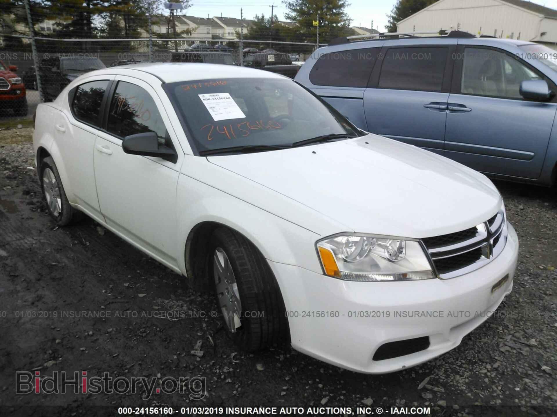 Фотография 1C3CDZAG5DN747804 - DODGE AVENGER 2013