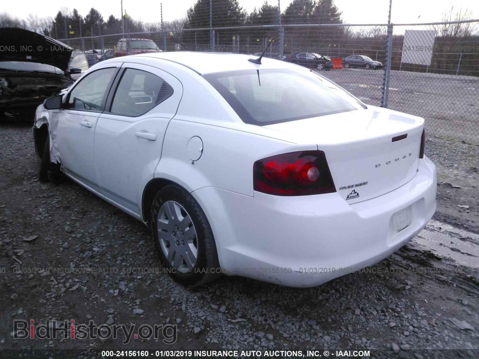 2013 DODGE AVENGER - VIN: 1C3CDZAG5DN747804 - Фото 3