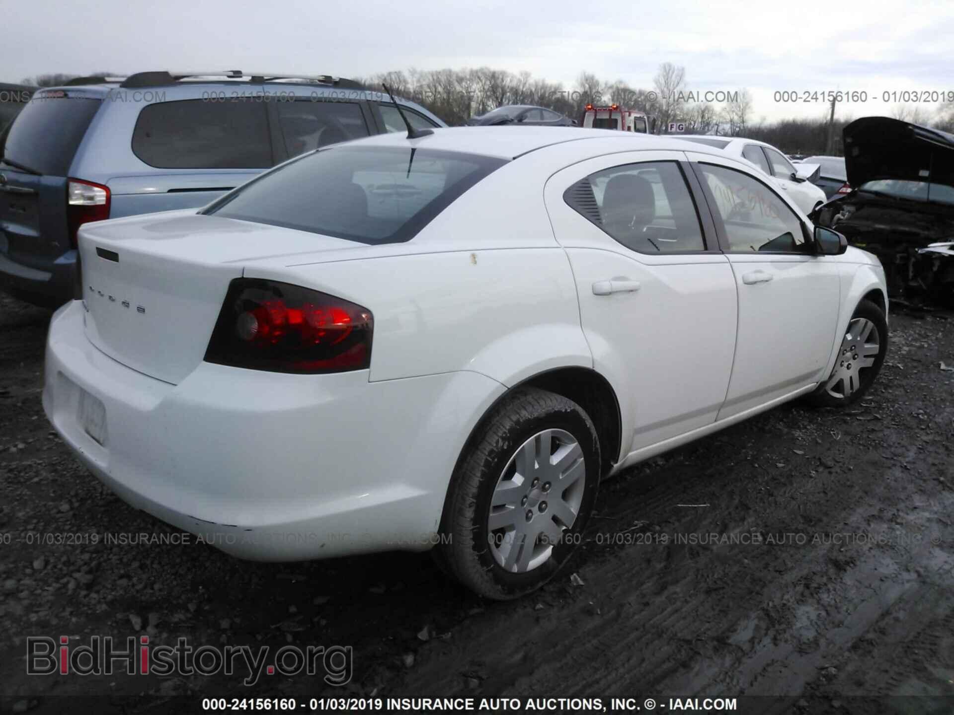 2013 DODGE AVENGER - VIN: 1C3CDZAG5DN747804 - Фото 4