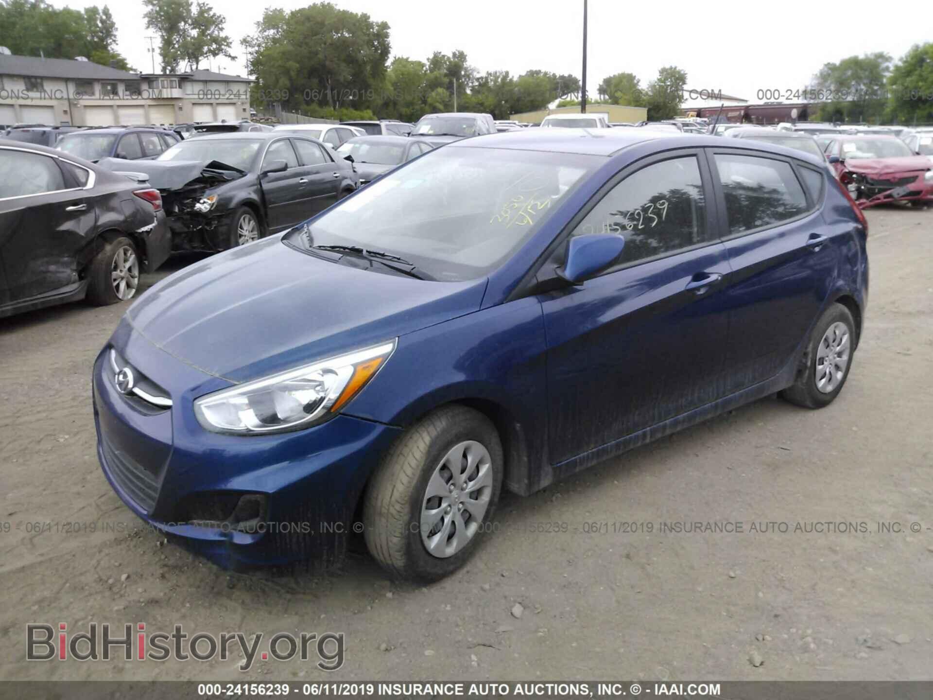 2017 HYUNDAI ACCENT - VIN: KMHCT5AE0HU301282 - Фото 2