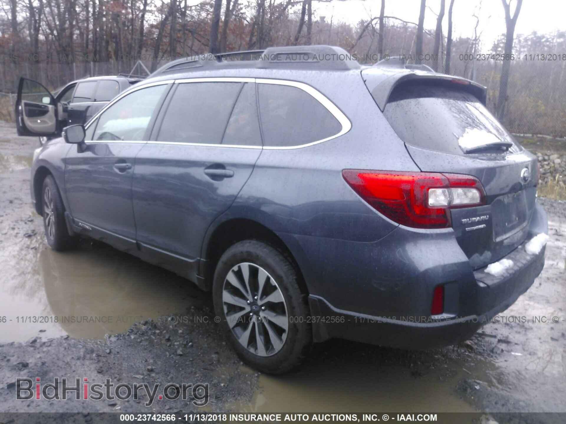 2016 SUBARU OUTBACK - VIN: 4S4BSALC9G3281850 - Фото 3