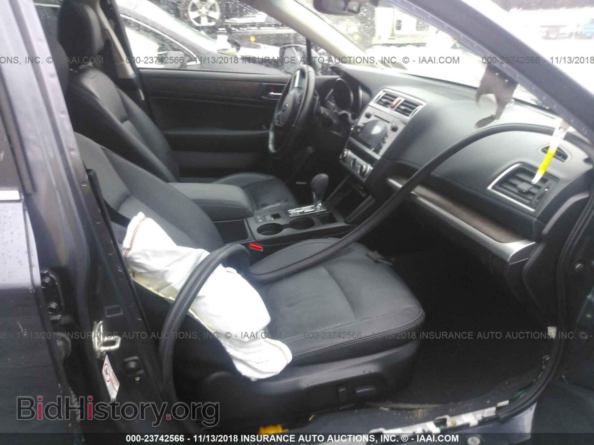 2016 SUBARU OUTBACK - VIN: 4S4BSALC9G3281850 - Фото 5