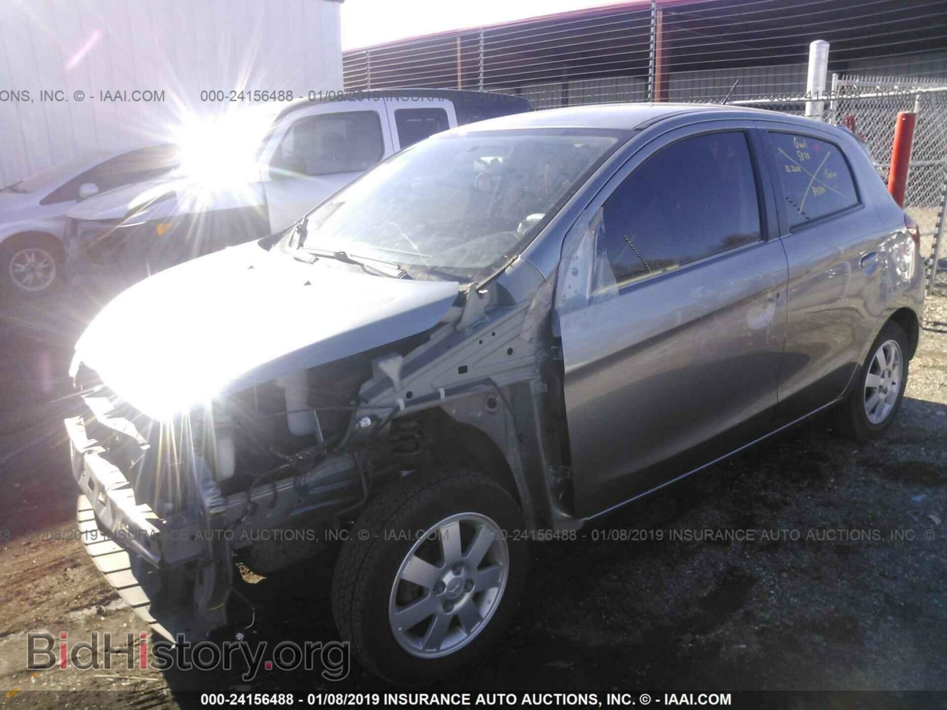 2015 MITSUBISHI MIRAGE - VIN: ML32A4HJ2FH047389 - Фото 2