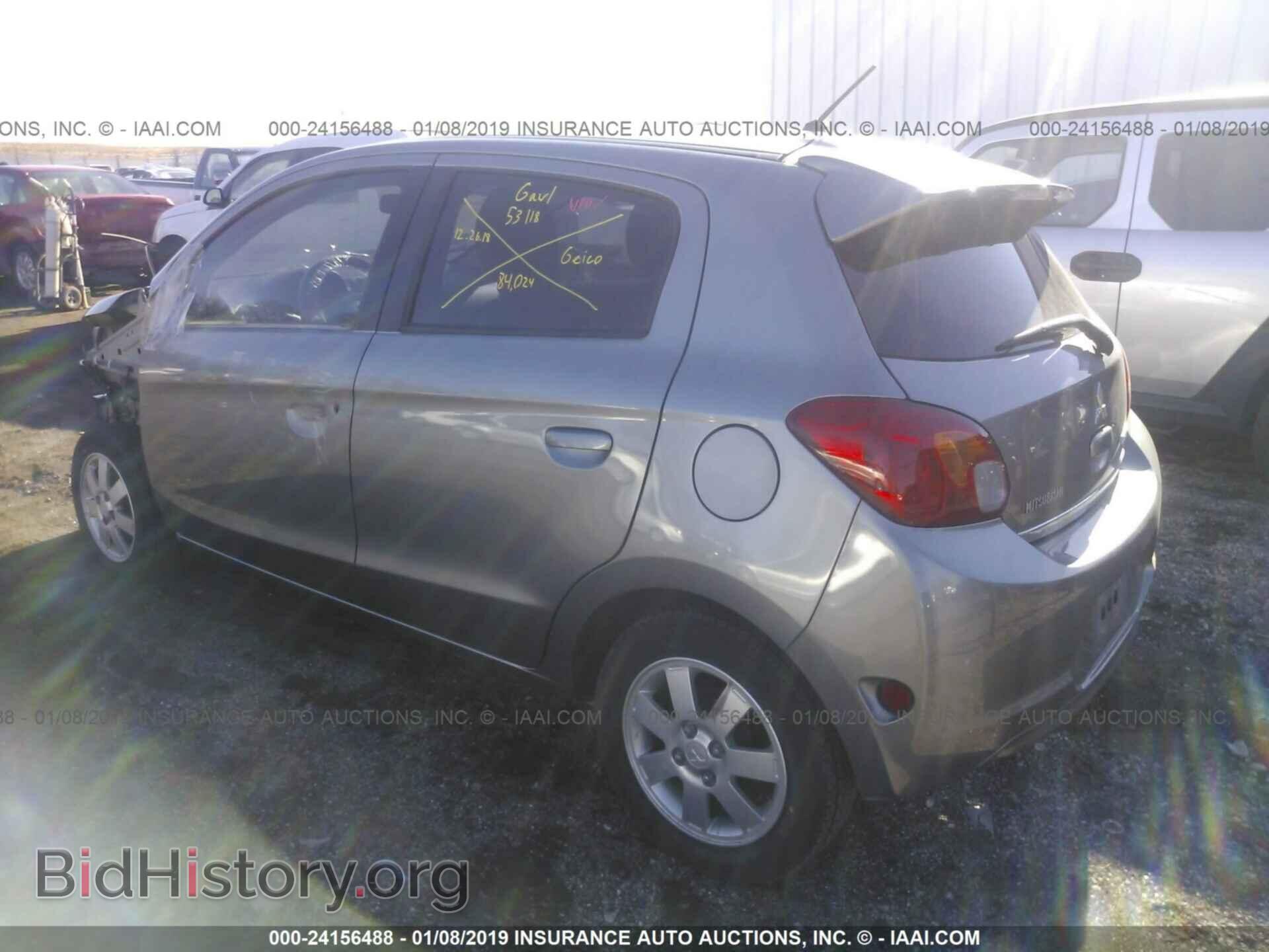 2015 MITSUBISHI MIRAGE - VIN: ML32A4HJ2FH047389 - Фото 3