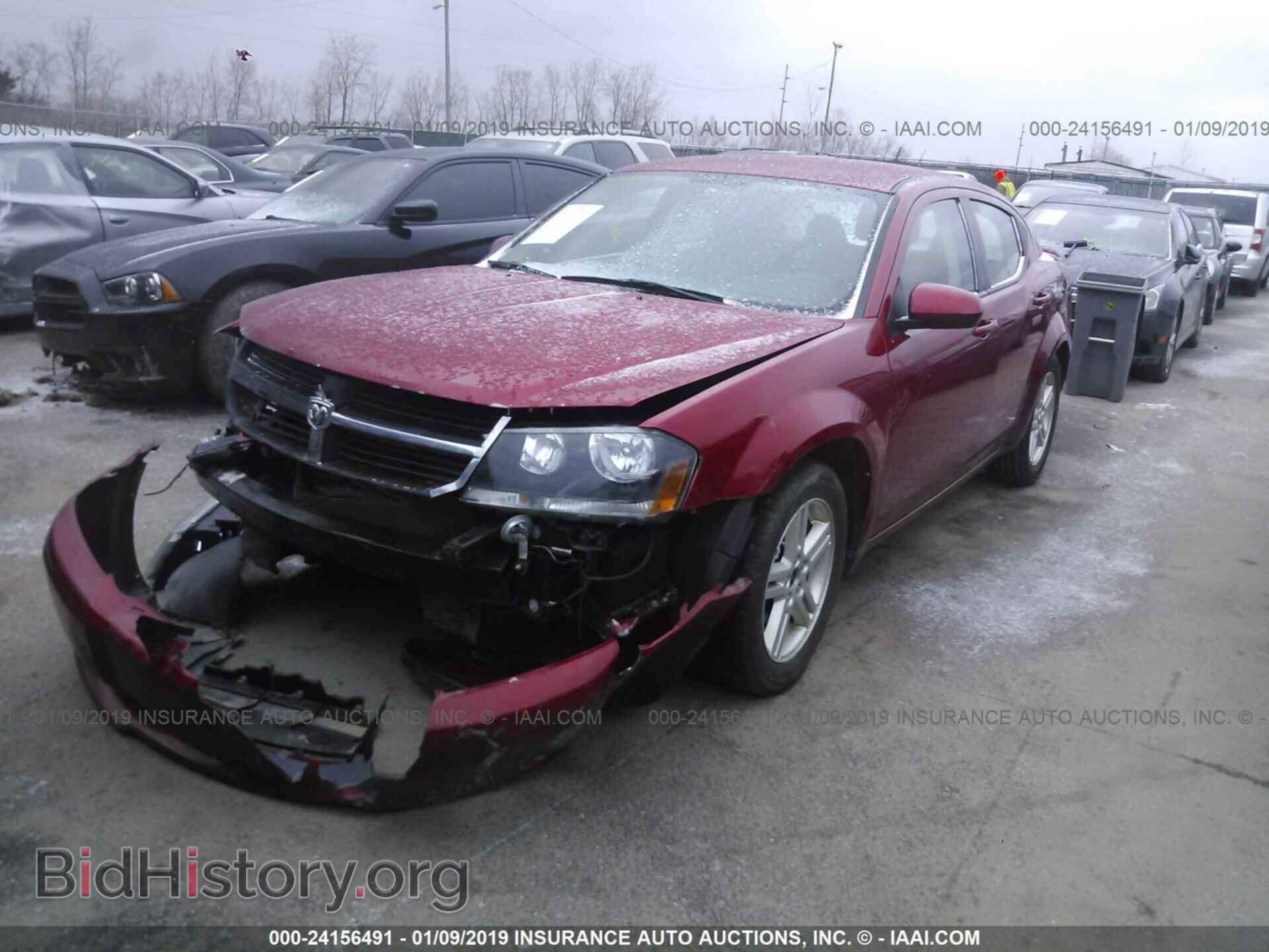2010 DODGE AVENGER - VIN: 1B3CC5FB0AN204510 - Фото 2