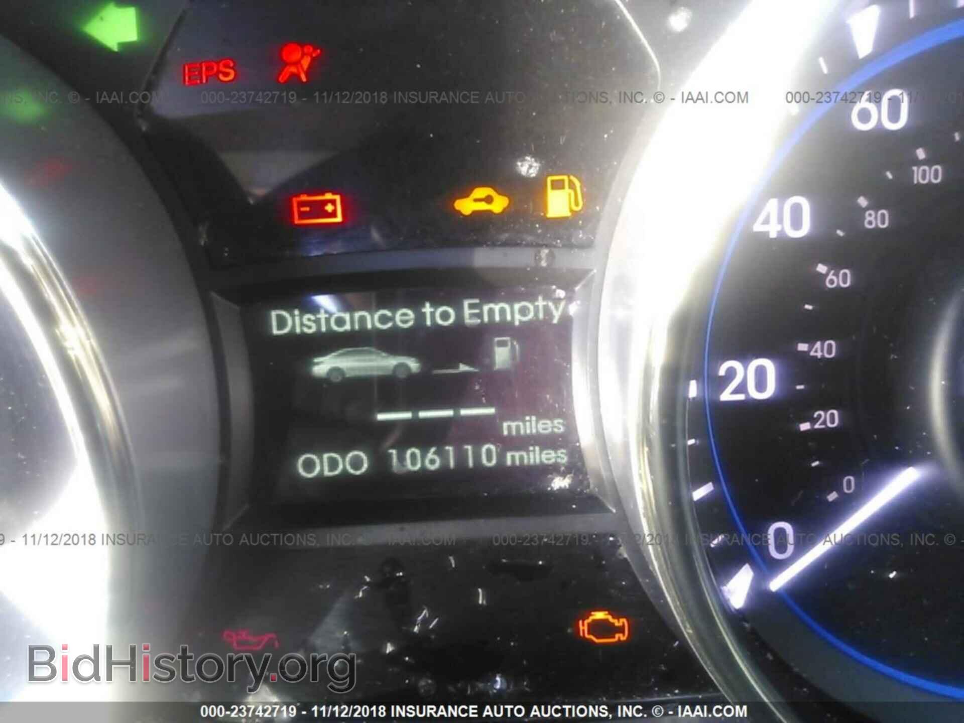 2012 HYUNDAI SONATA - VIN: 5NPEC4AC5CH420258 - Фото 7