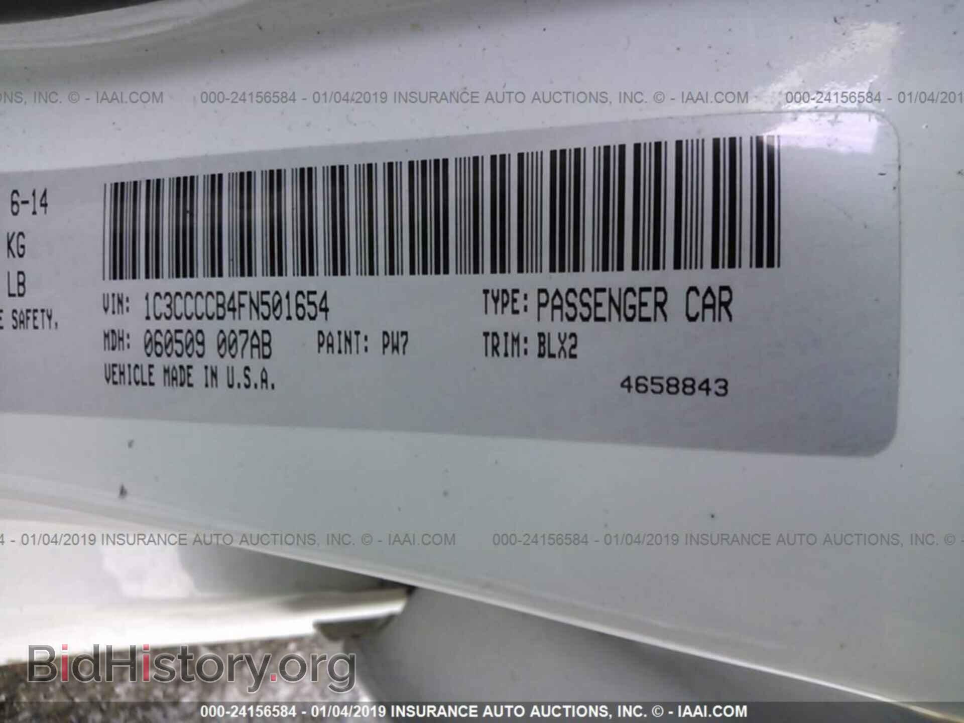 2015 CHRYSLER 200 - VIN: 1C3CCCCB4FN501654 - Photo 9