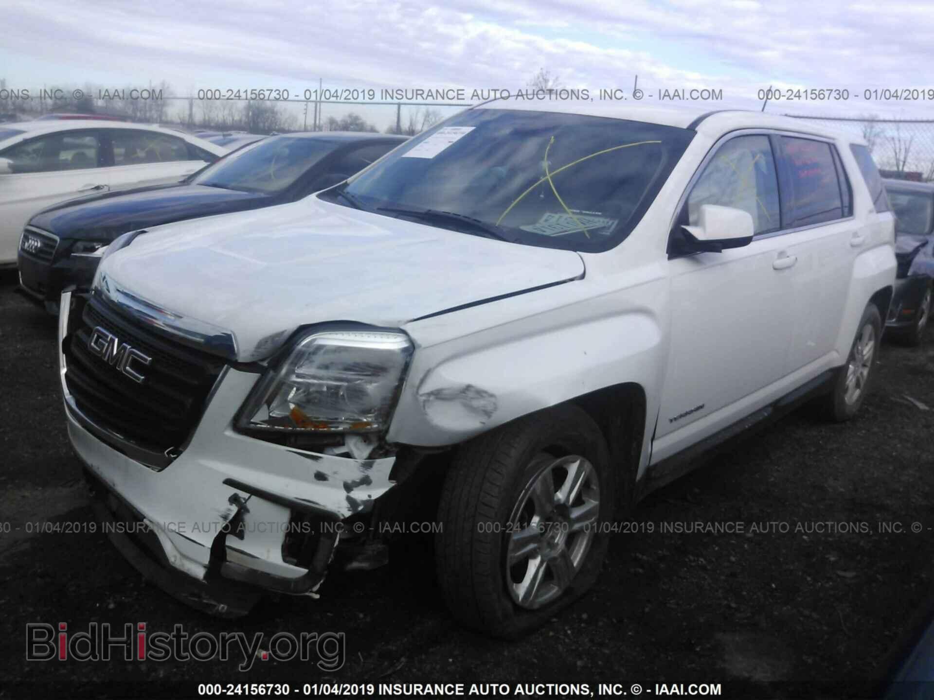 2016 GMC TERRAIN - VIN: 2GKALMEK1G6247563 - Фото 2