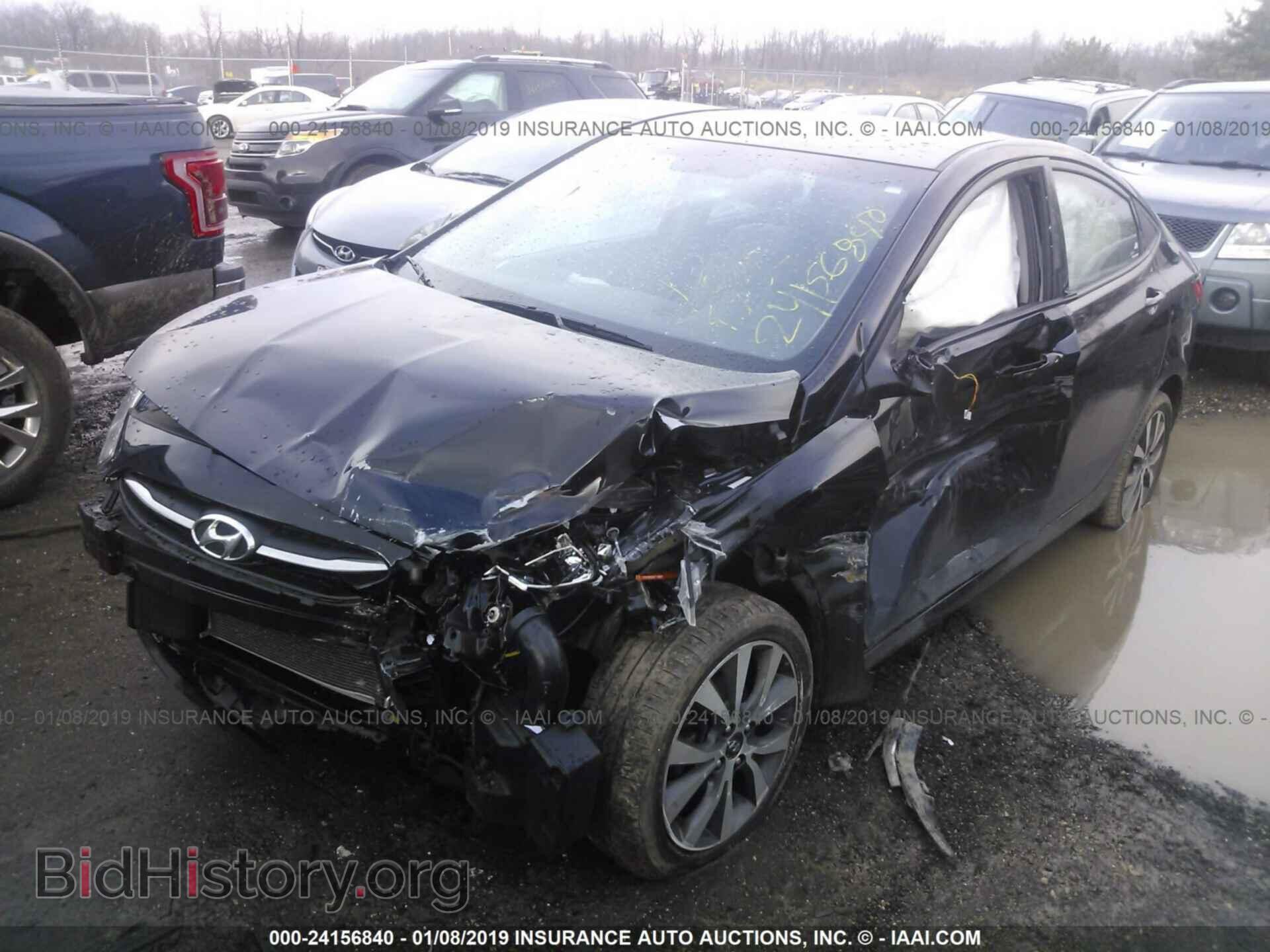 2017 HYUNDAI ACCENT - VIN: KMHCT4AE0HU369835 - Фото 2