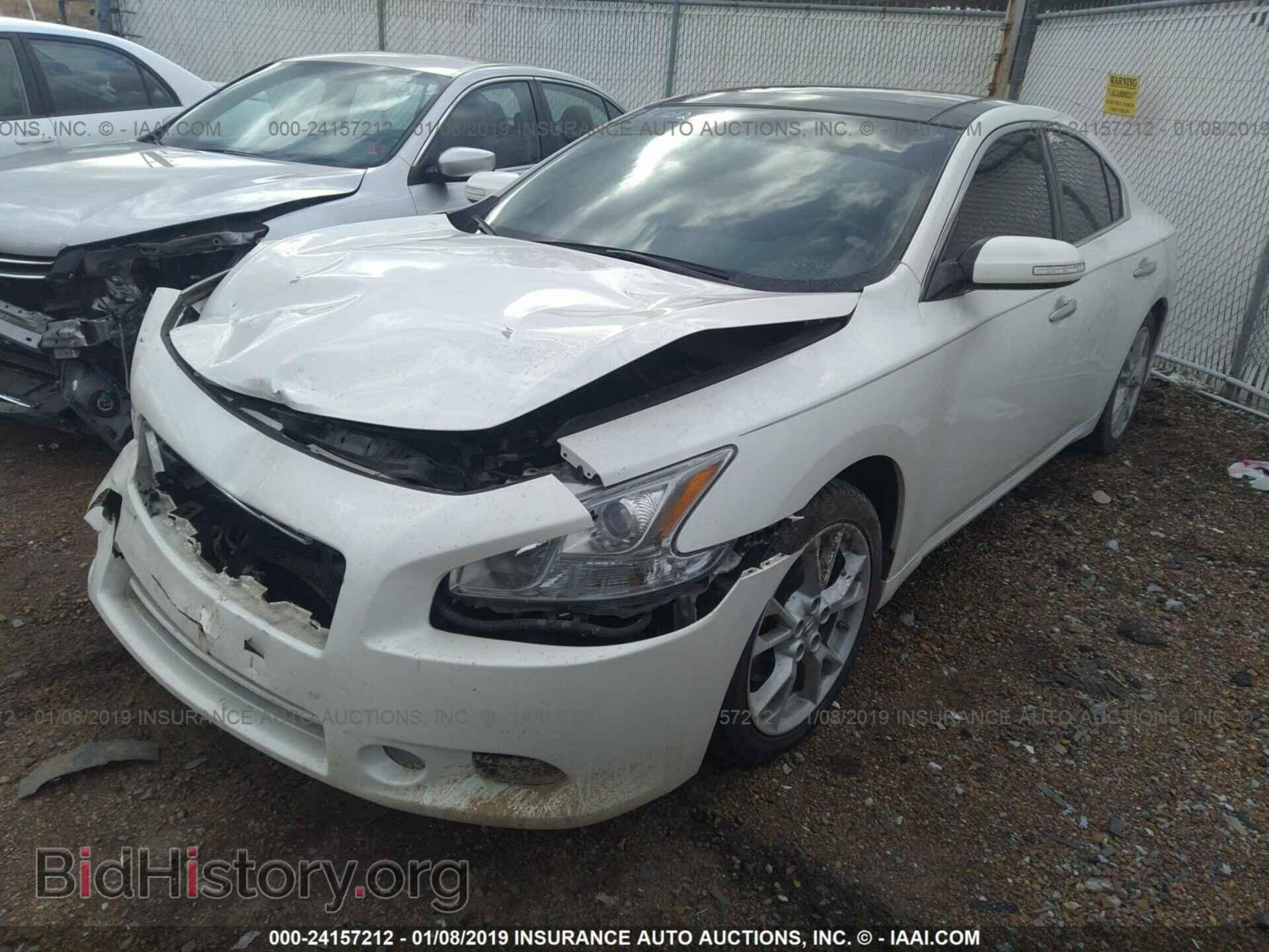 2014 NISSAN MAXIMA - VIN: 1N4AA5AP2EC912375 - Фото 2