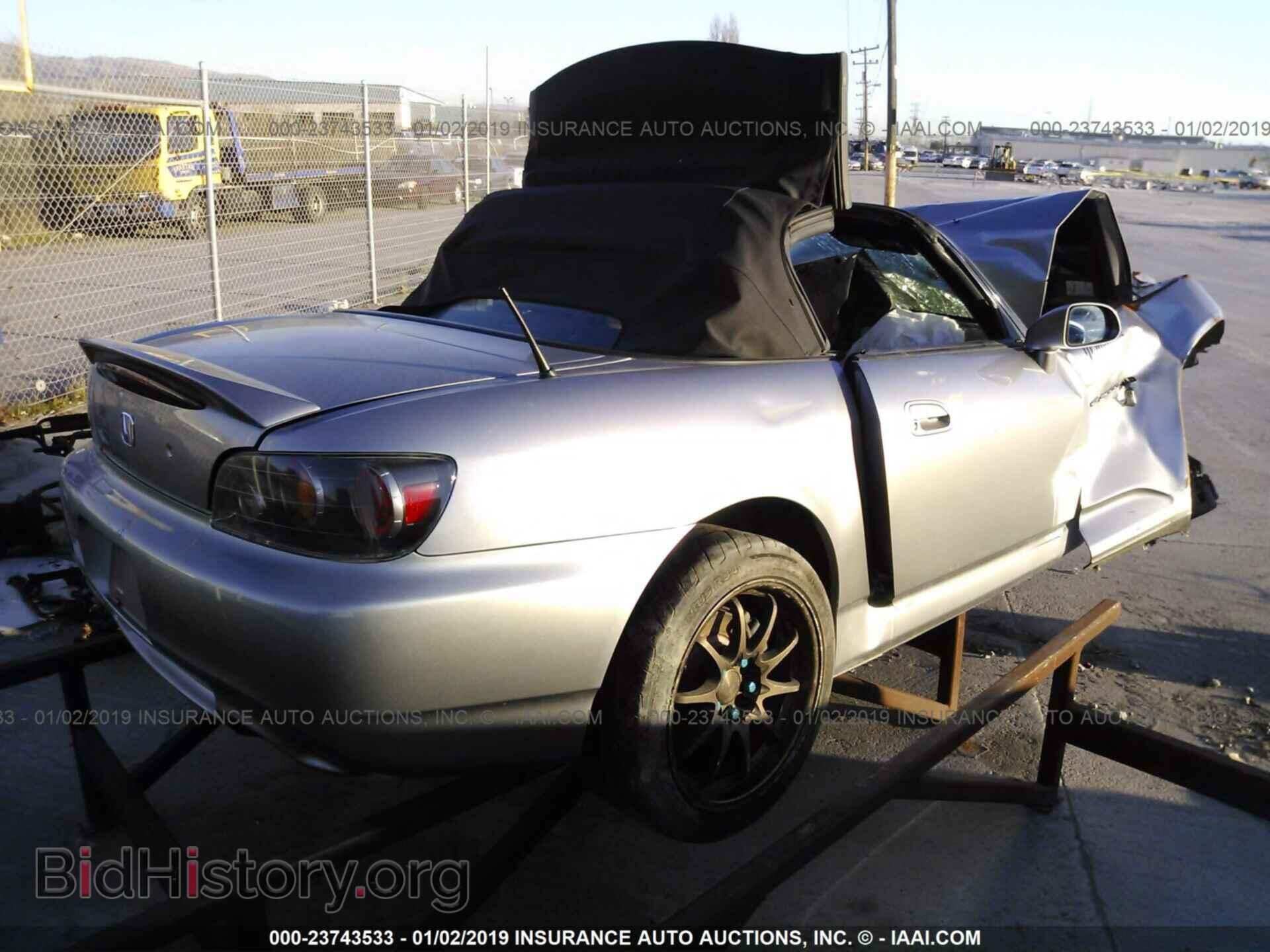 2005 HONDA S2000 - VIN: JHMAP21455S004066 - Фото 4