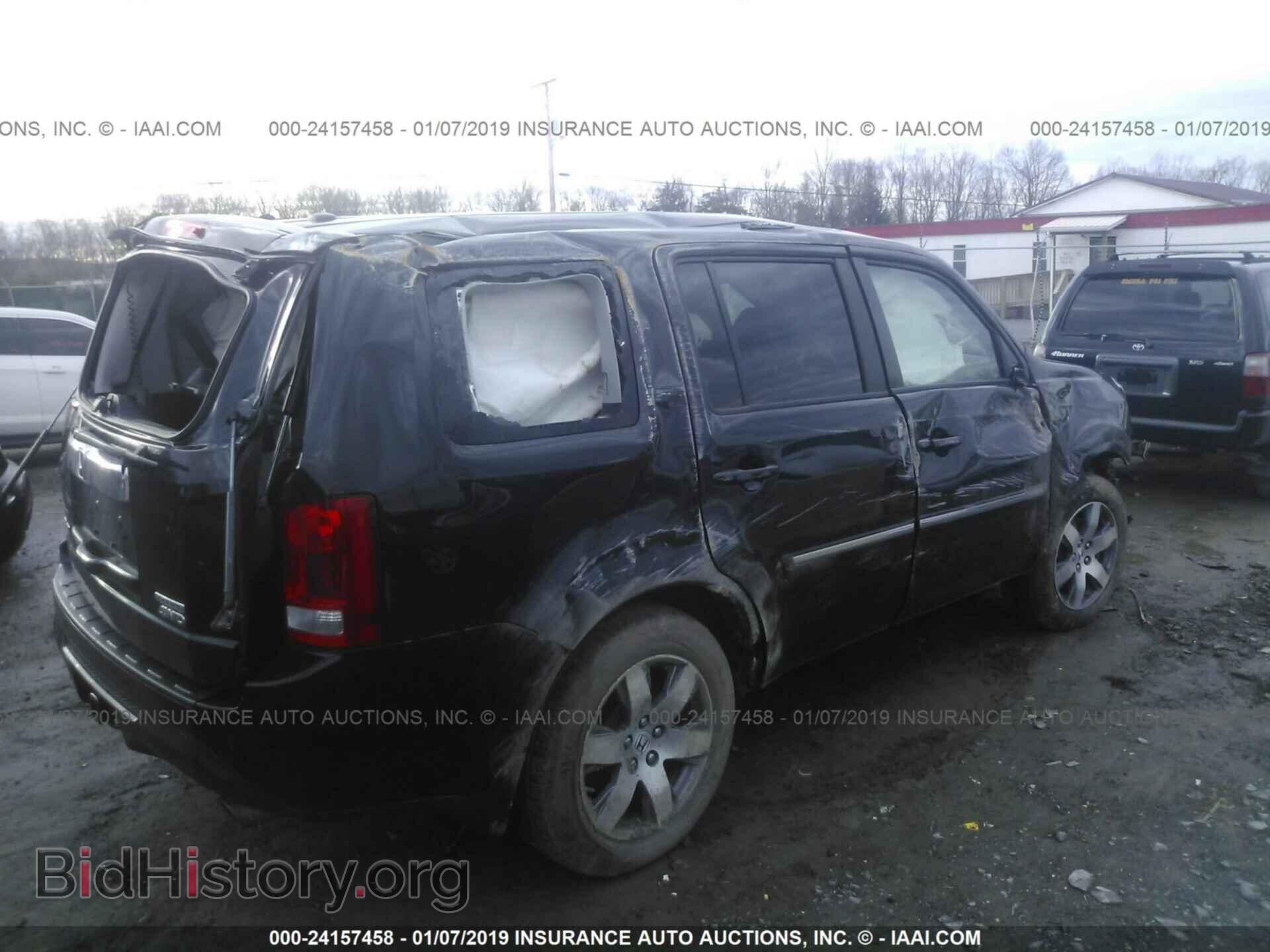 2013 HONDA PILOT - VIN: 5FNYF4H99DB075007 - Фото 4