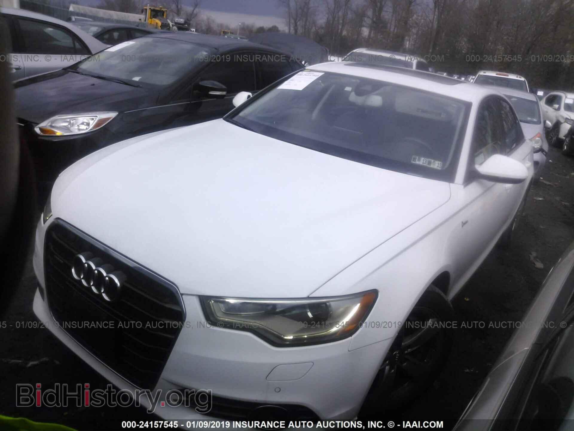 2012 AUDI A6 - VIN: WAUBGAFC2CN027295 - Photo 2