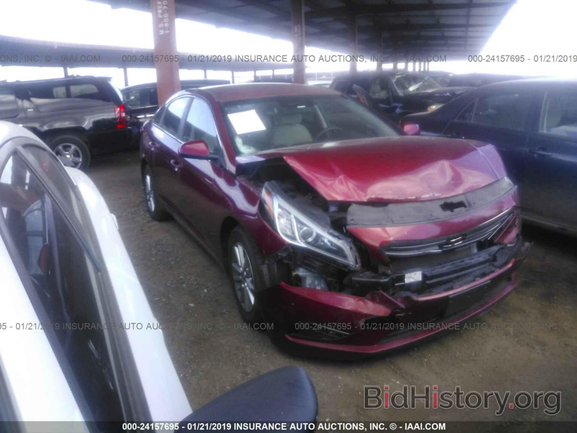 Photo 5NPE24AFXFH072278 - HYUNDAI SONATA 2015