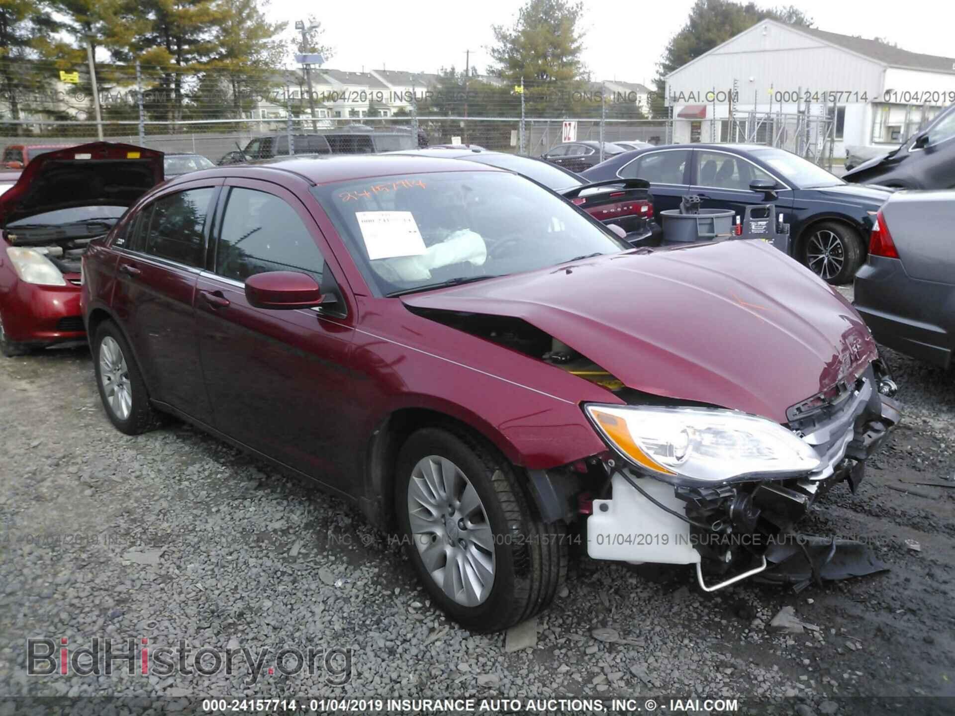 Photo 1C3CCBAG3DN736360 - CHRYSLER 200 2013