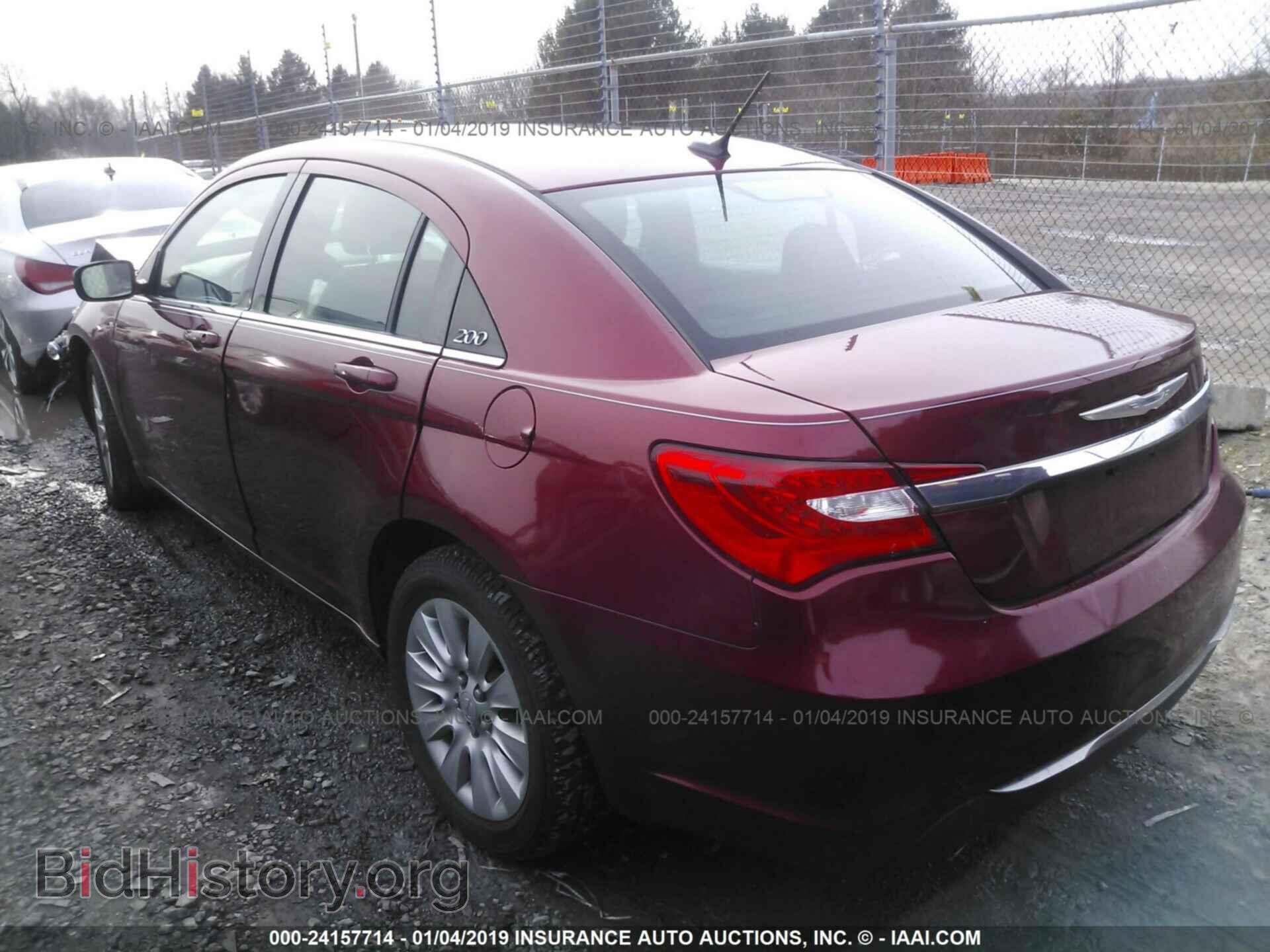 2013 CHRYSLER 200 - VIN: 1C3CCBAG3DN736360 - Photo 3