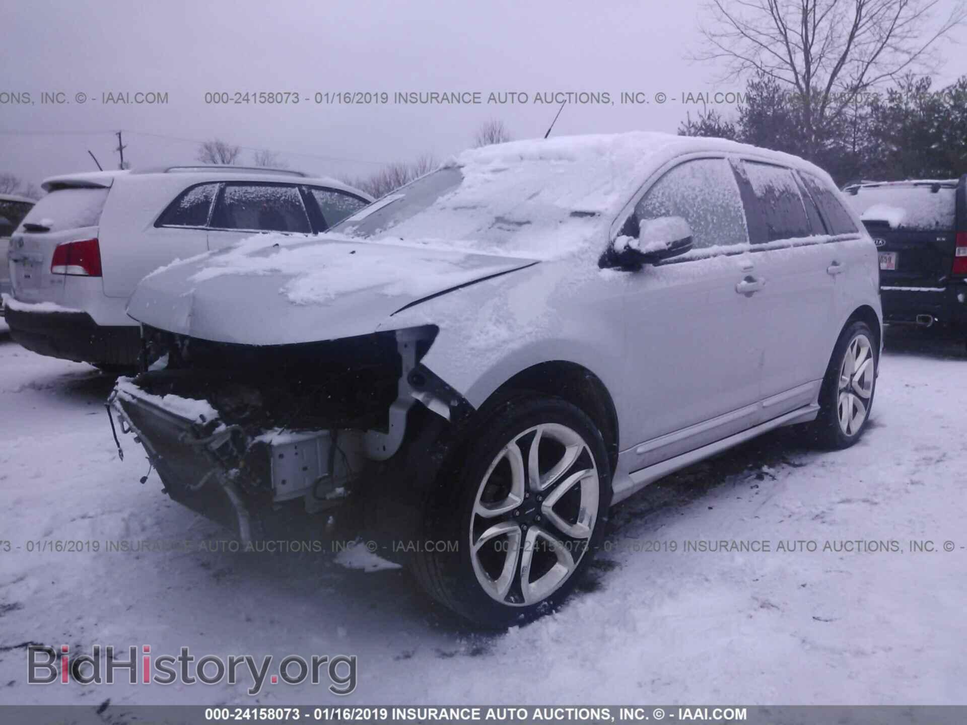 2012 FORD EDGE - VIN: 2FMDK4AK5CBA52760 - Фото 2