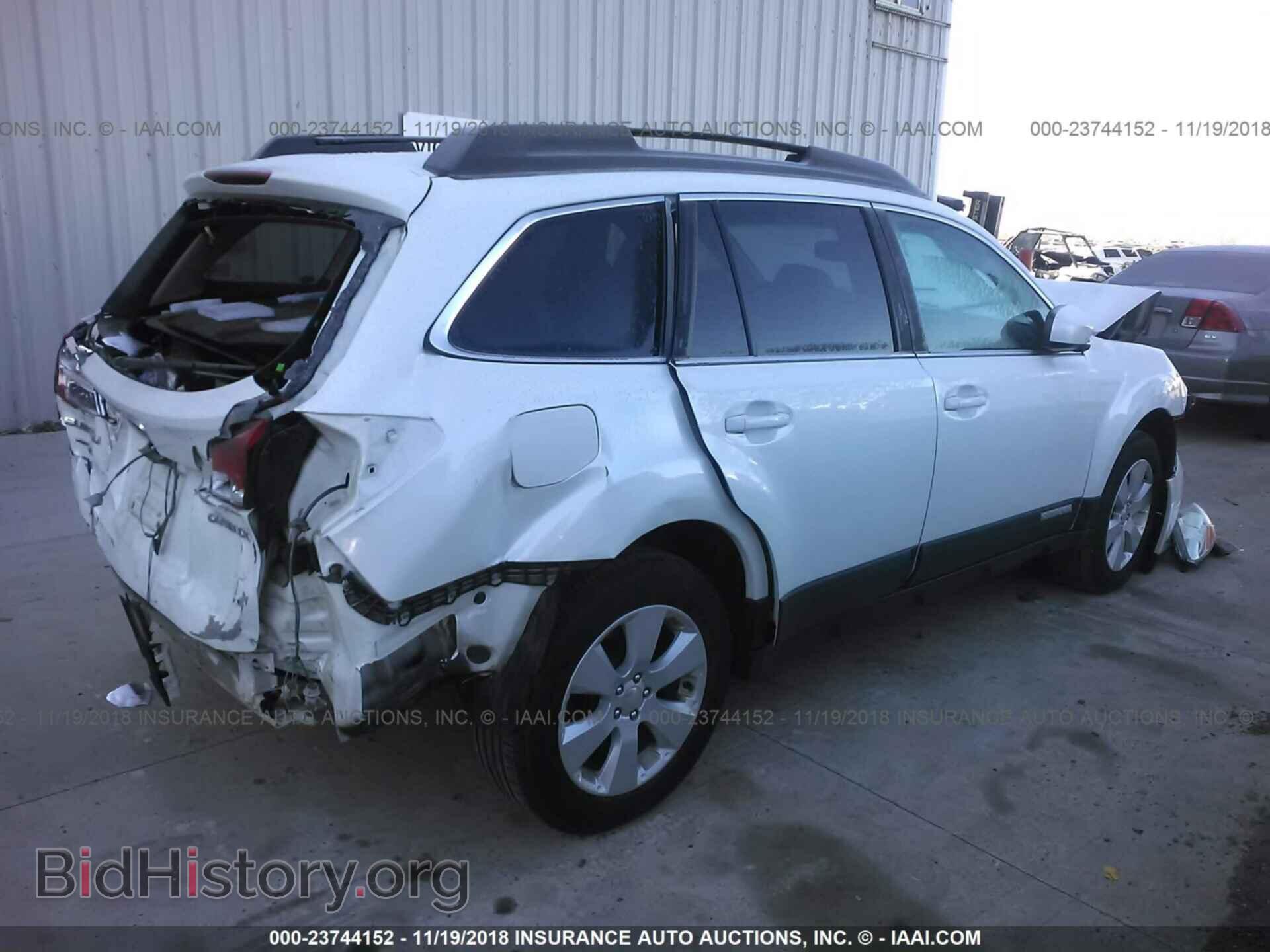 2011 SUBARU OUTBACK - VIN: 4S4BRCCC0B3345385 - Фото 4