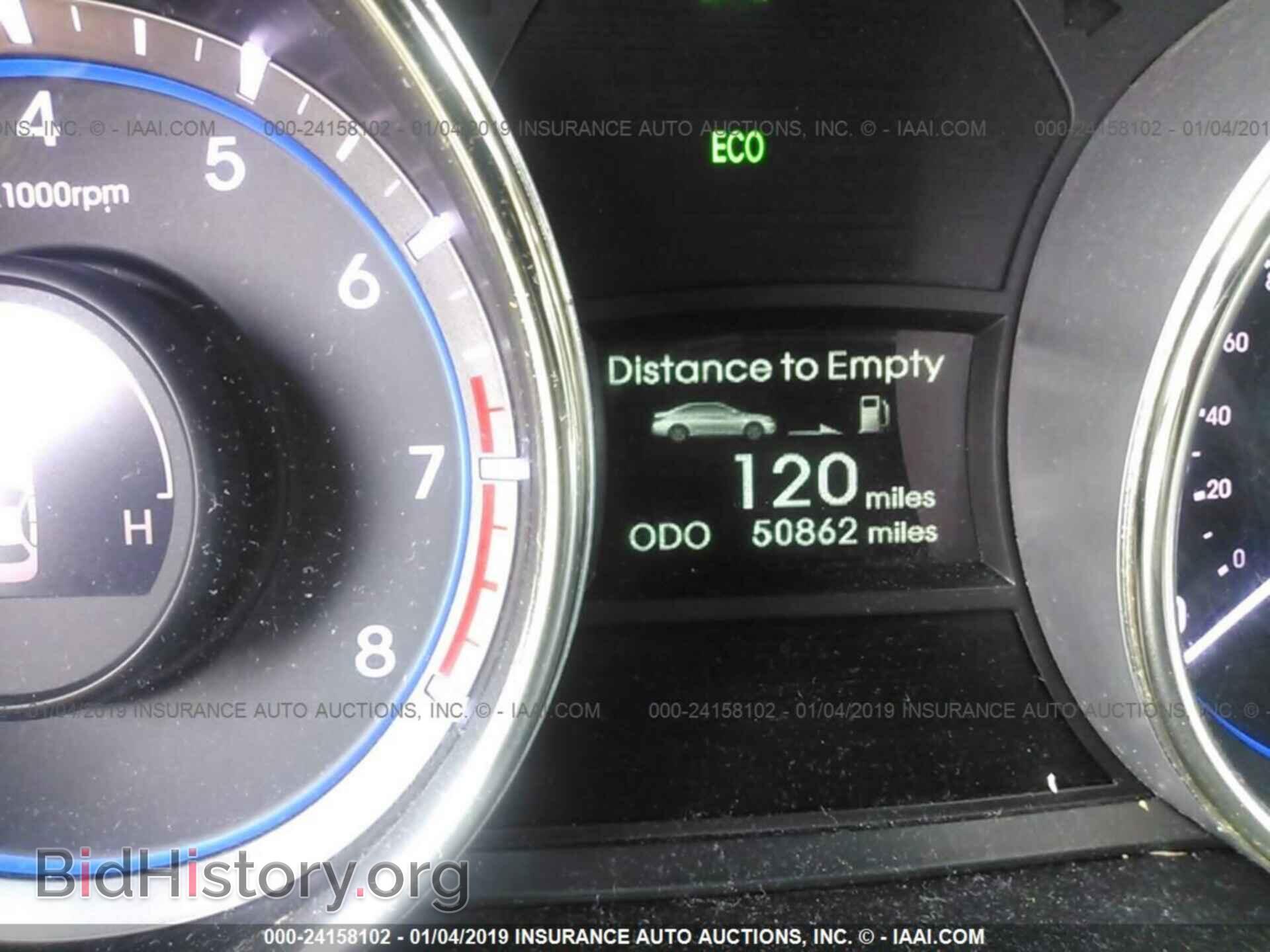 2012 HYUNDAI SONATA - VIN: 5NPEC4AC7CH367174 - Photo 7