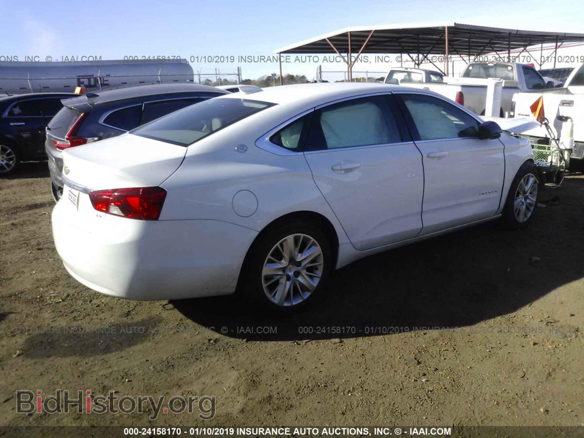 2016 CHEVROLET IMPALA - VIN: 2G11X5SA3G9159154 - Фото 4