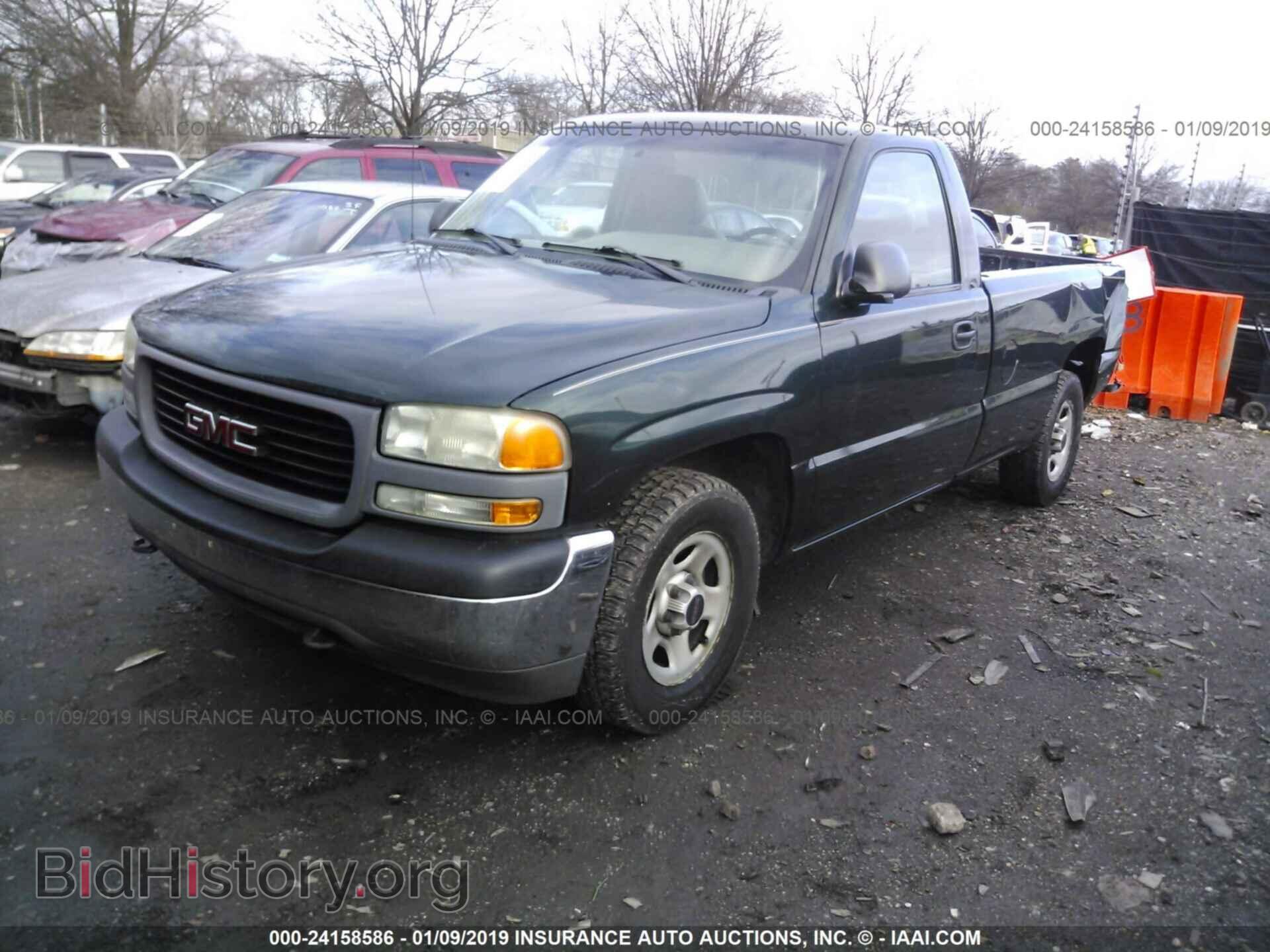 2002 GMC NEW SIERRA - VIN: 1GTEC14V42E122343 - Фото 2
