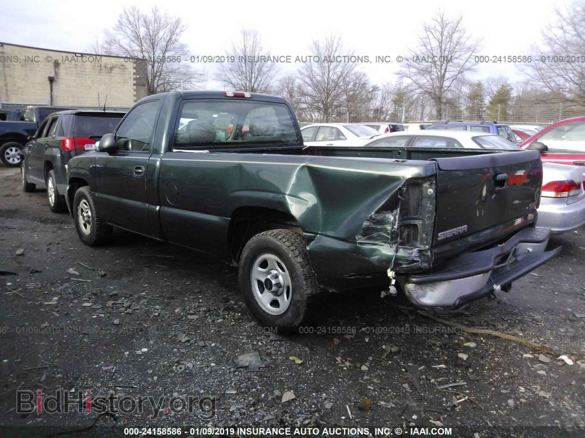 2002 GMC NEW SIERRA - VIN: 1GTEC14V42E122343 - Фото 3