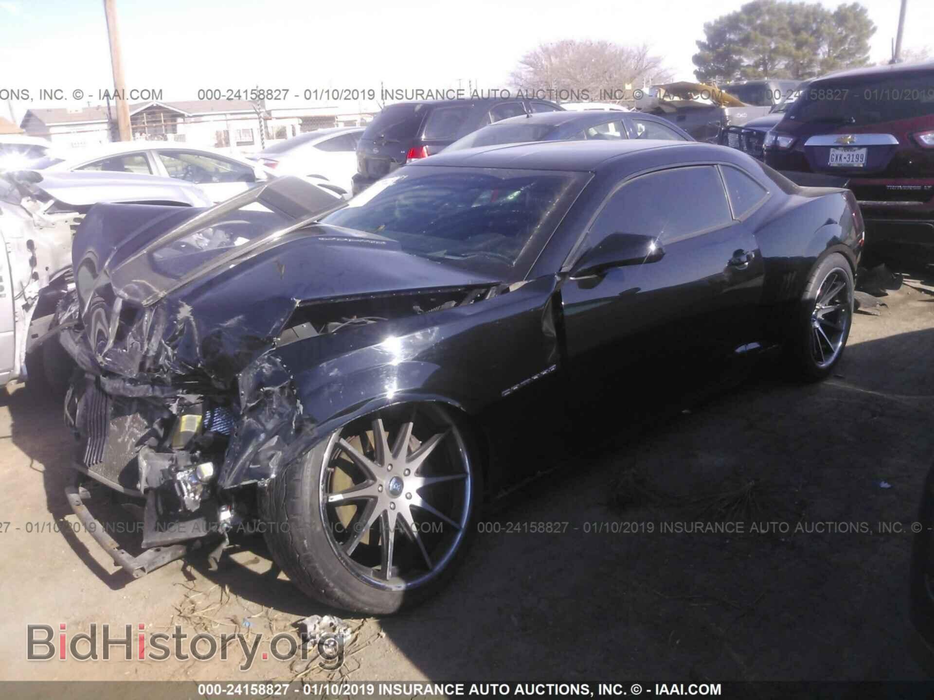 2011 CHEVROLET CAMARO - VIN: 2G1FT1EW2B9189501 - Фото 2