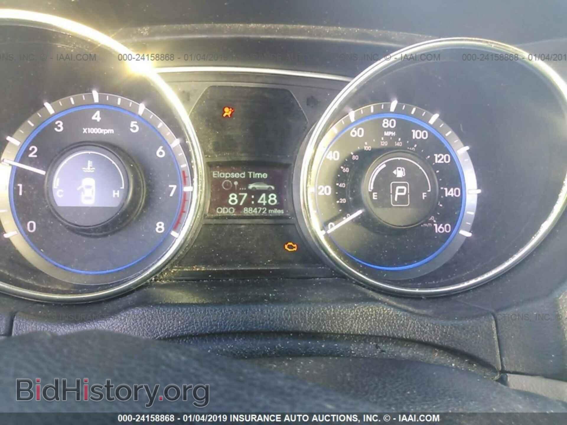 2012 HYUNDAI SONATA - VIN: 5NPEC4AC2CH407211 - Фото 7