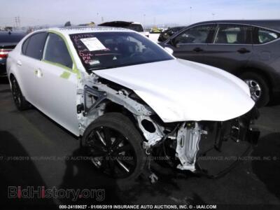 2015 Lexus GS 350, белый — VIN JTHBE1BL2FA016810, IAAI