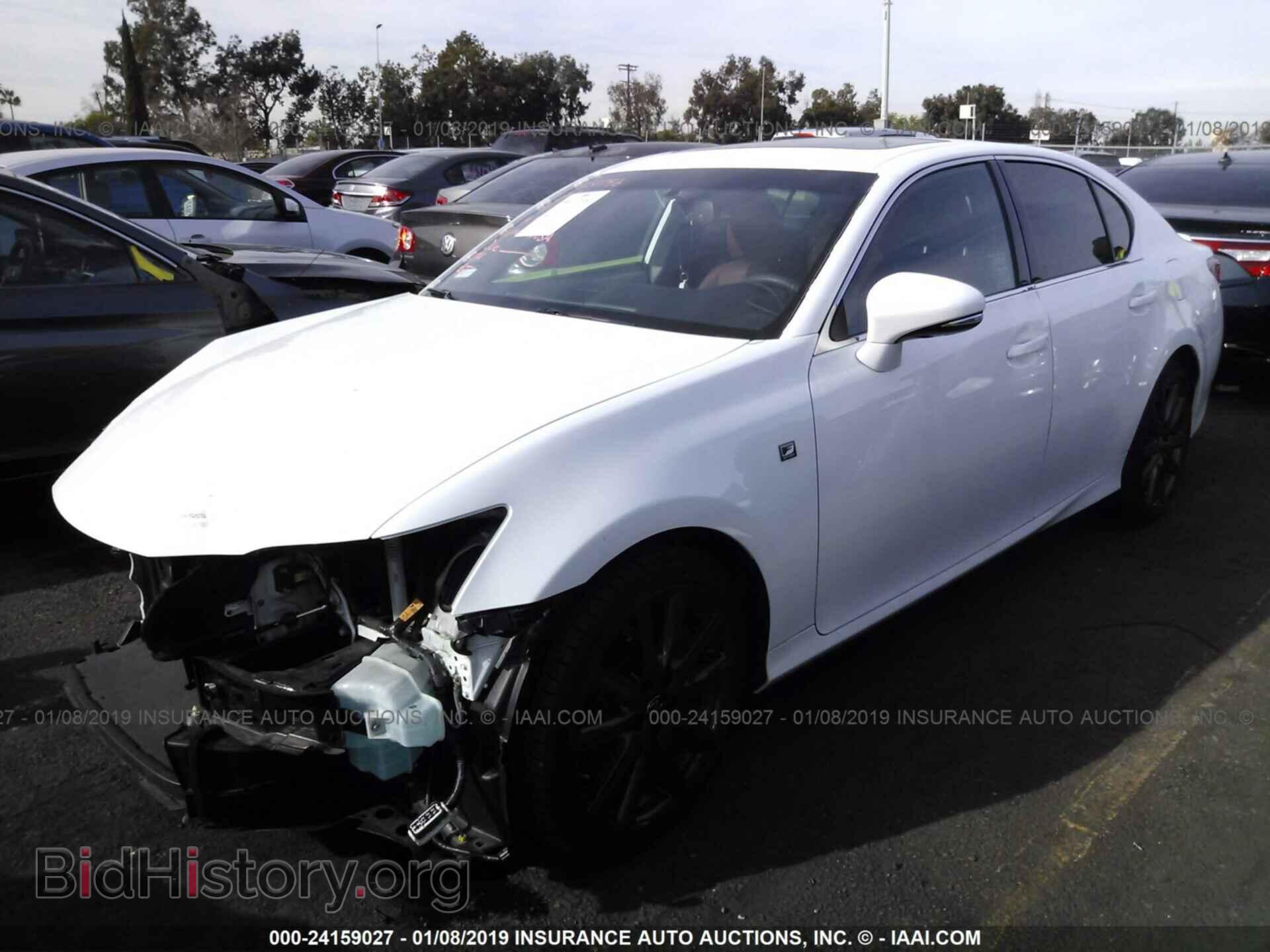 2015 LEXUS GS - VIN: JTHBE1BL2FA016810 - Photo 2
