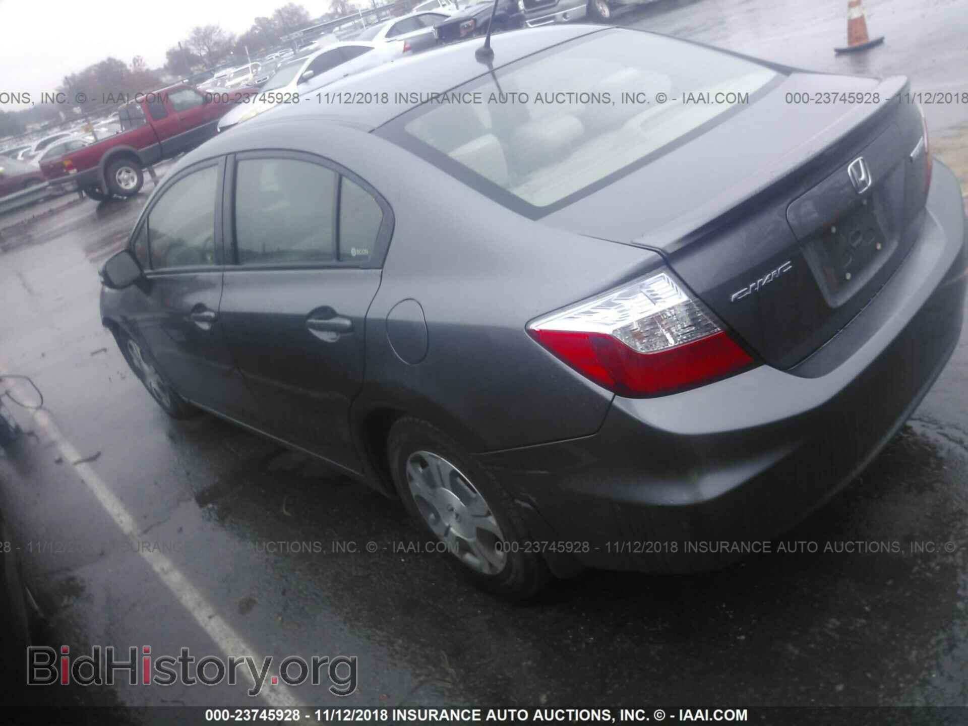 2012 HONDA CIVIC - VIN: JHMFB4F22CS002960 - Фото 3