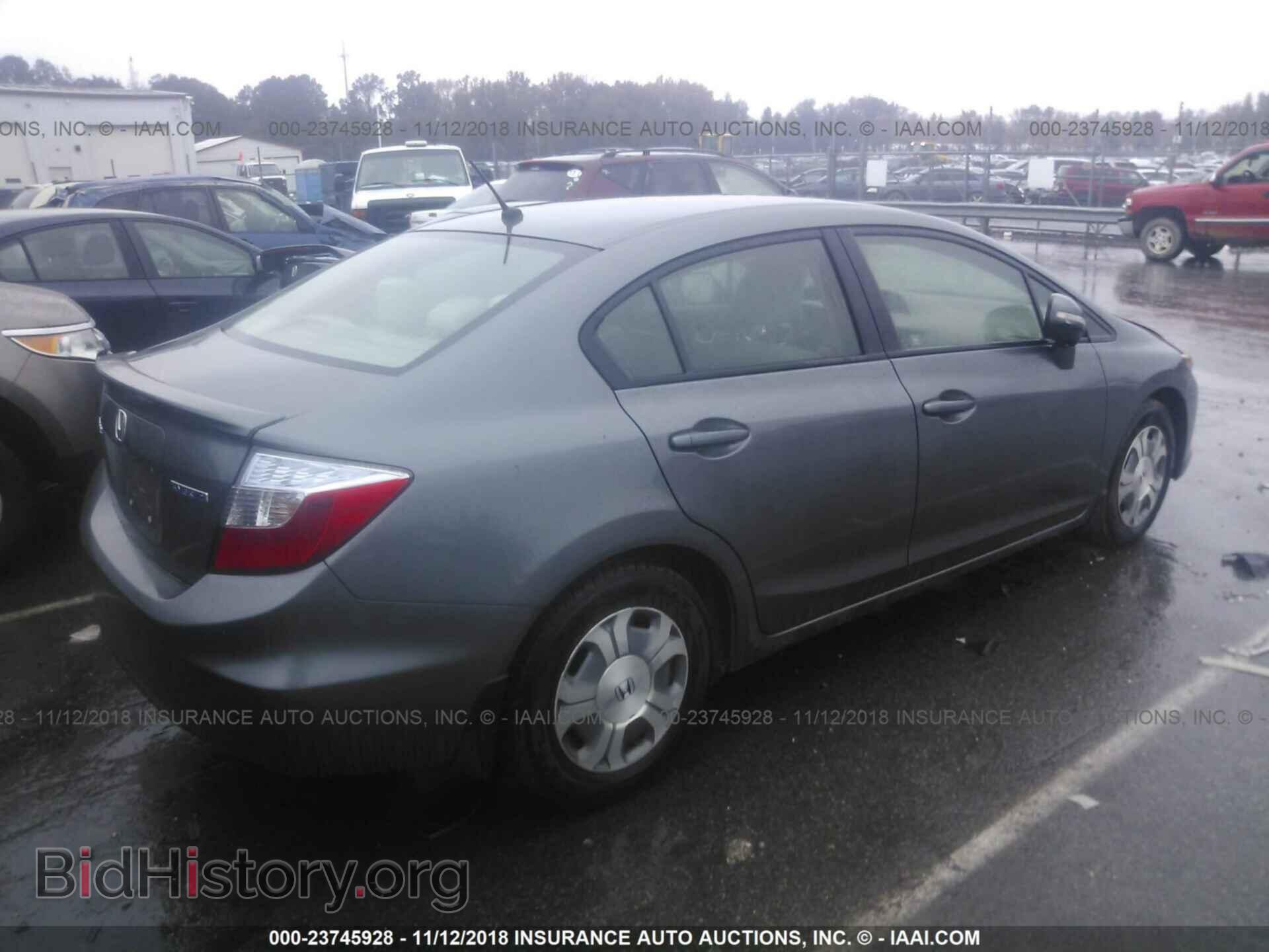 2012 HONDA CIVIC - VIN: JHMFB4F22CS002960 - Фото 4