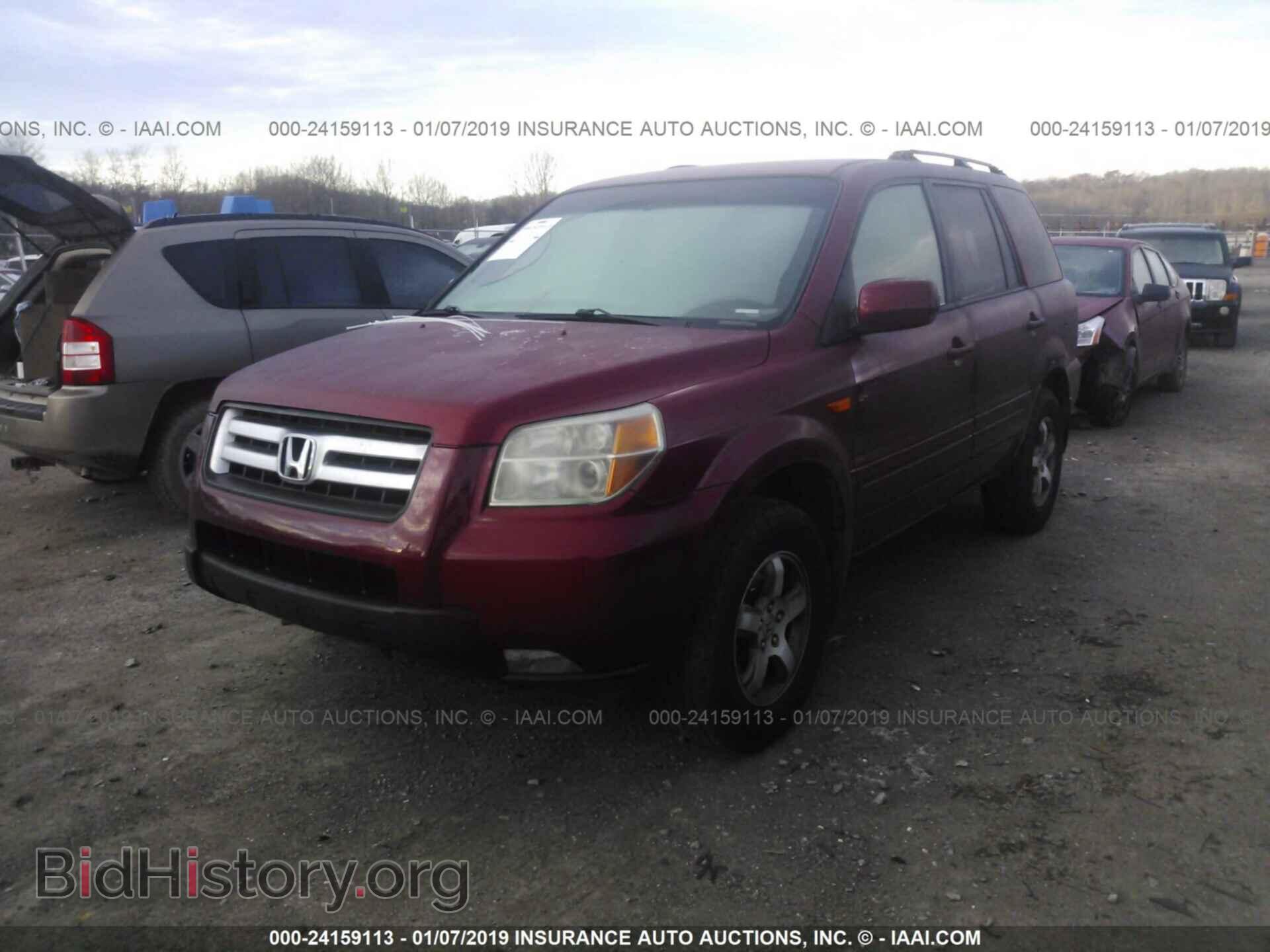 2006 HONDA PILOT - VIN: 5FNYF18406B023285 - Фото 2