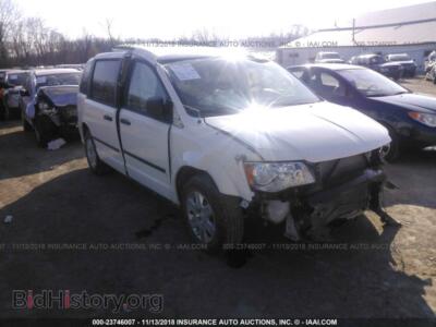 2012 Dodge RAM VAN, белый — VIN 2C4RDGAG6CR372436, IAAI