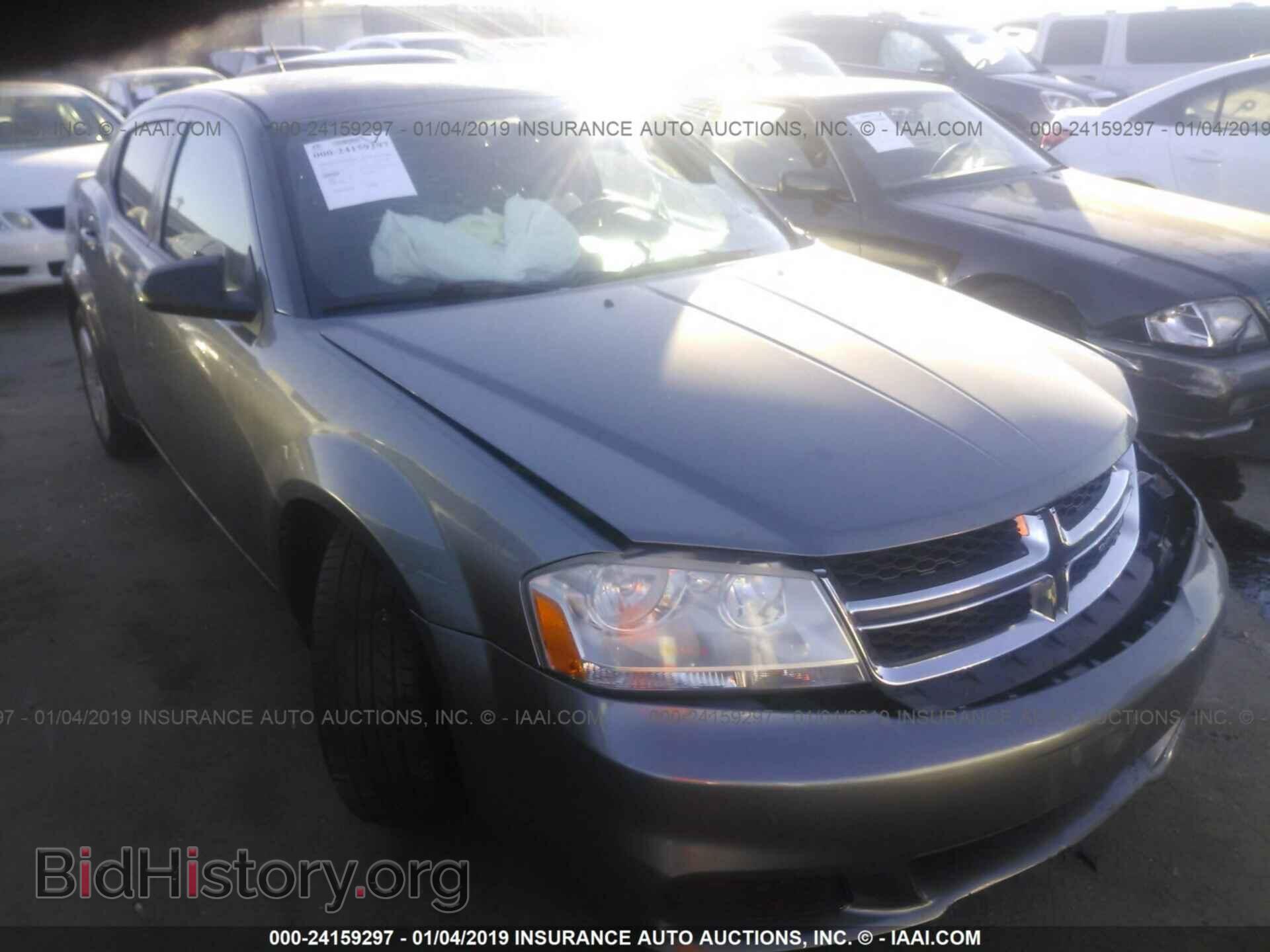 Photo 1C3CDZAB7CN209043 - DODGE AVENGER 2012