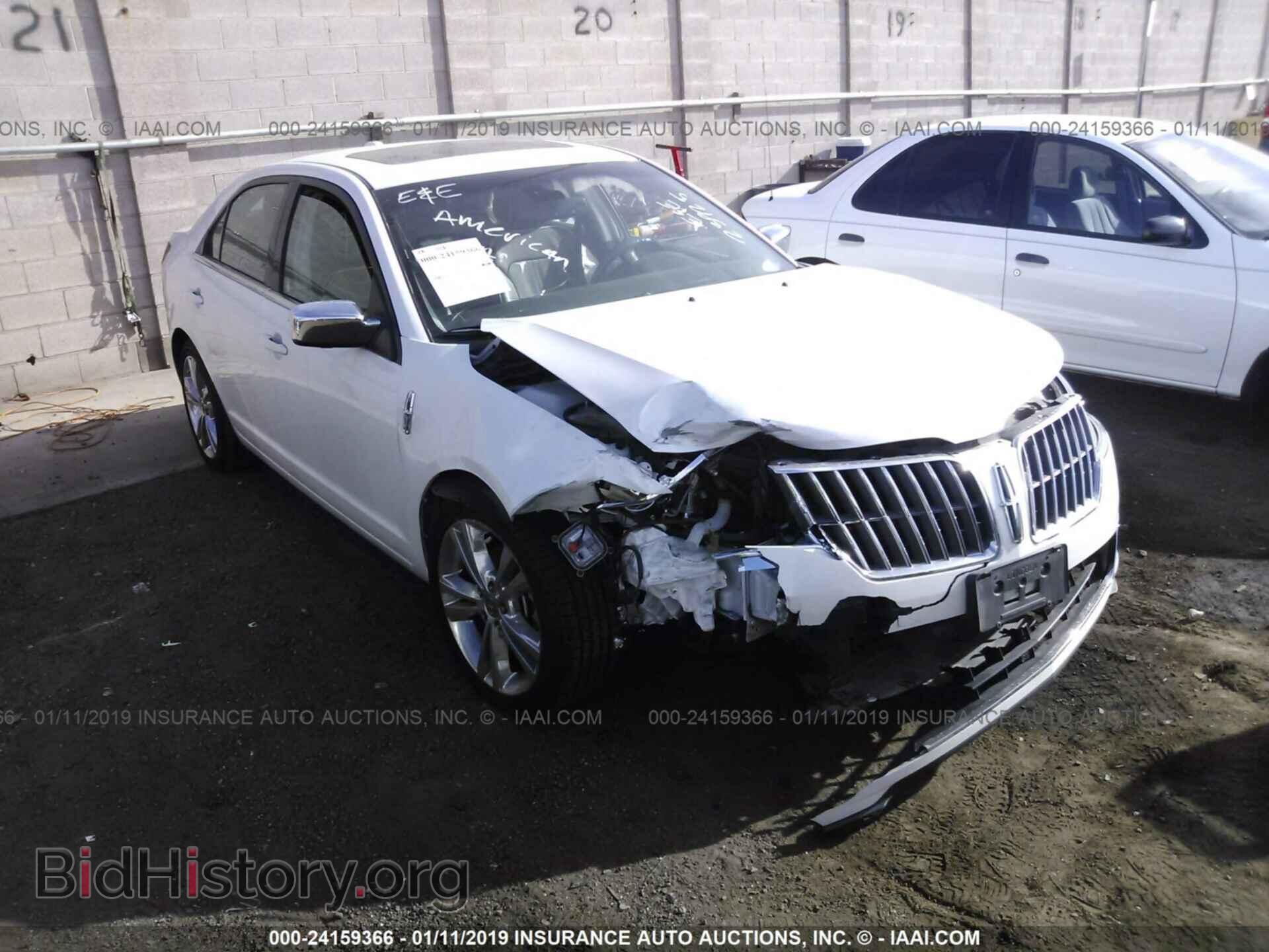 Фотография 3LNHL2JC3CR831717 - LINCOLN MKZ 2012
