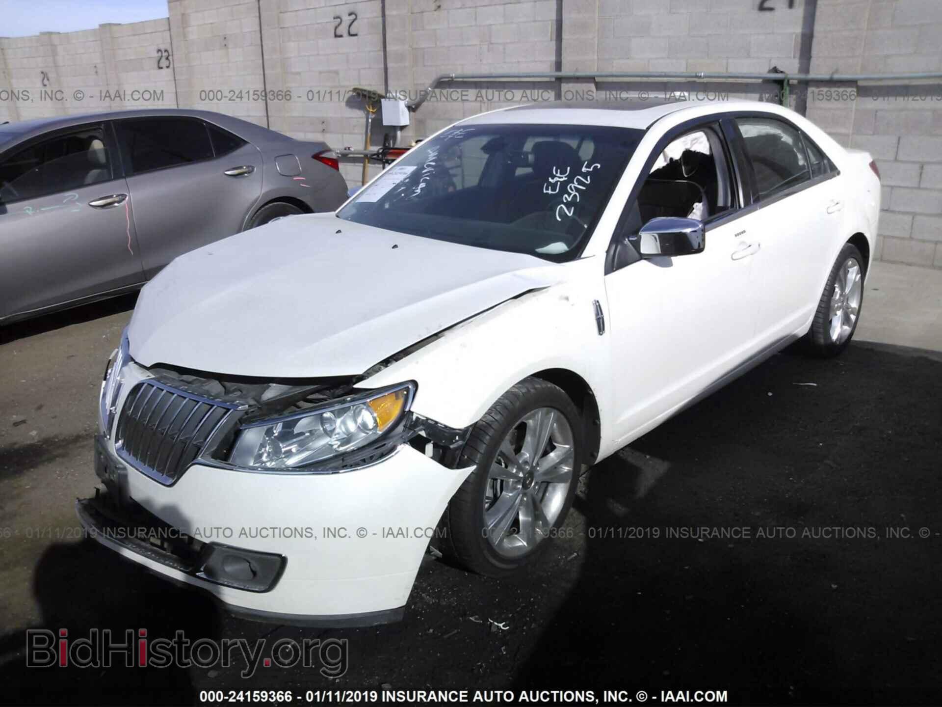 2012 LINCOLN MKZ - VIN: 3LNHL2JC3CR831717 - Фото 2