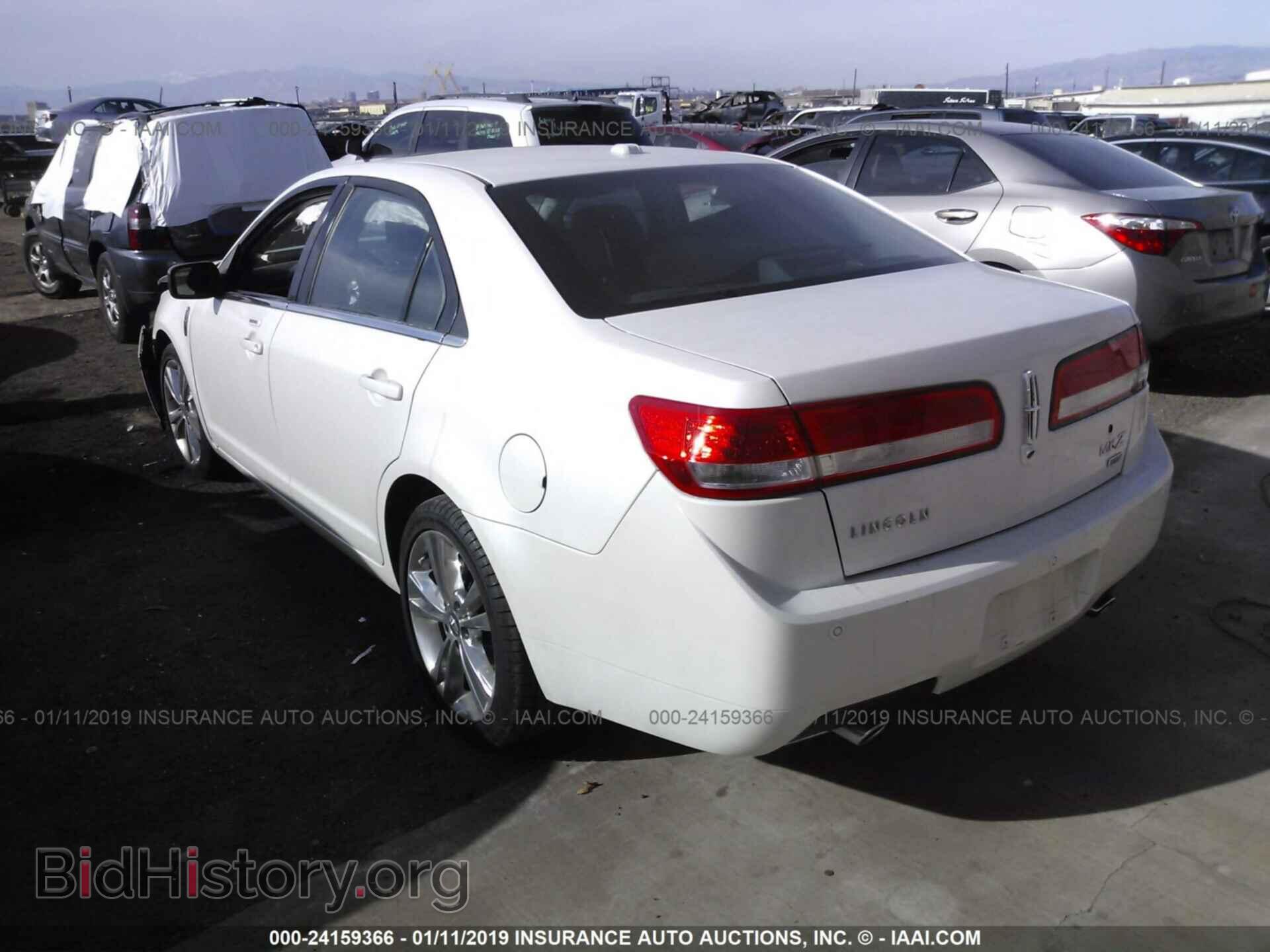 2012 LINCOLN MKZ - VIN: 3LNHL2JC3CR831717 - Фото 3