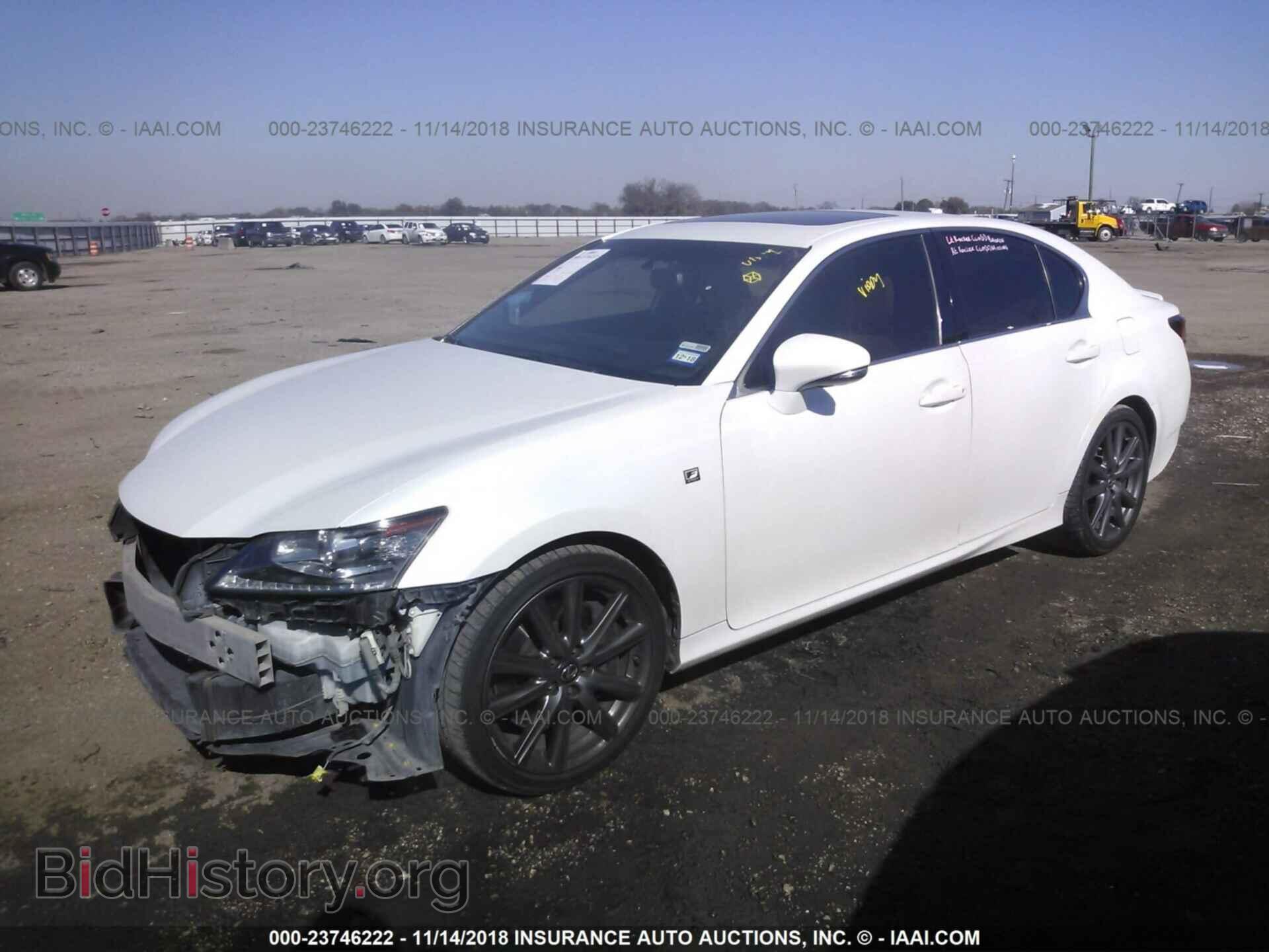 2013 LEXUS GS - VIN: JTHBE1BL2D5016845 - Photo 2